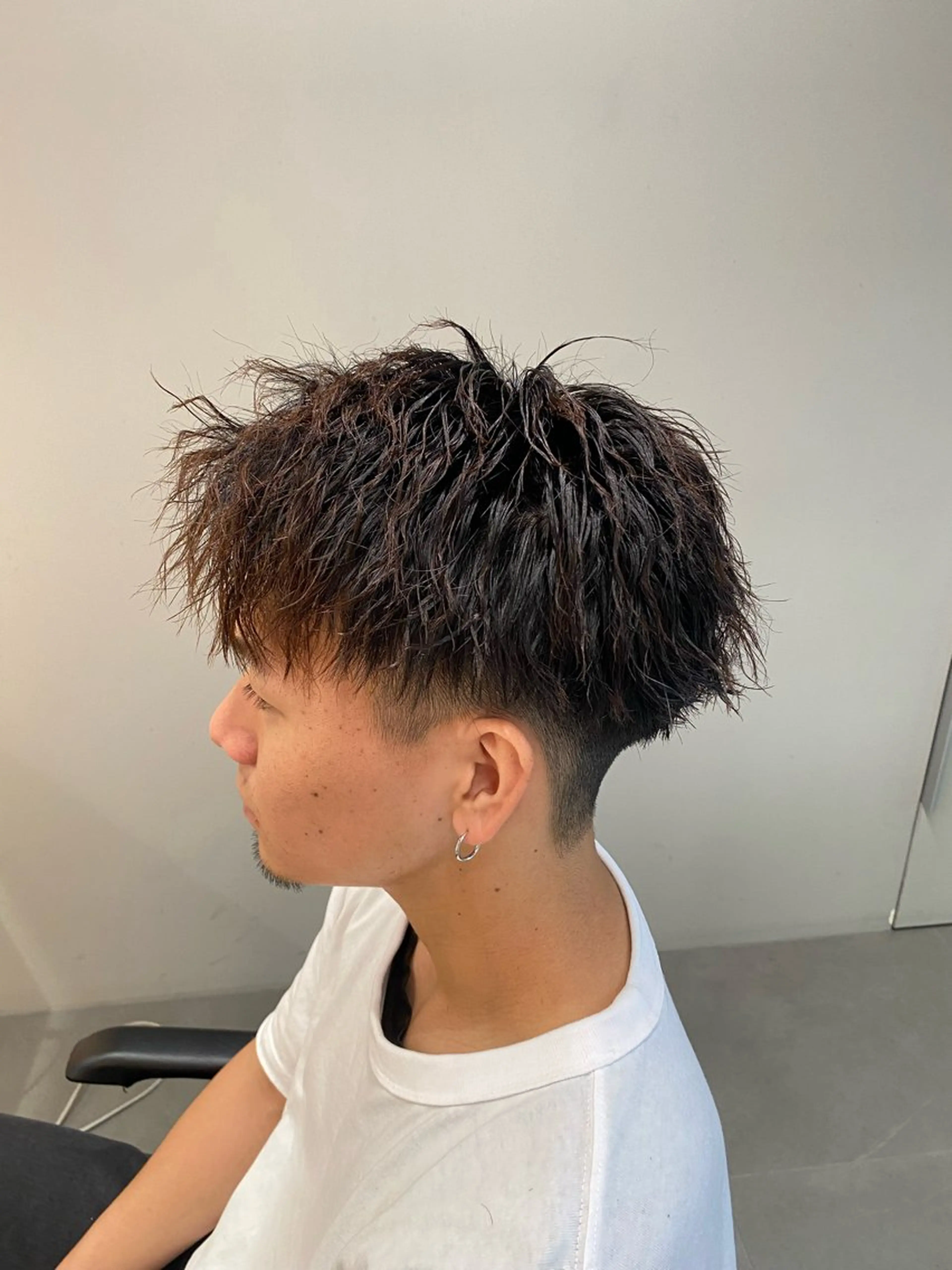 パーマ メンズ メンズパーマ 立川メンズパーマ職人 小泉文人のヘアスタイル