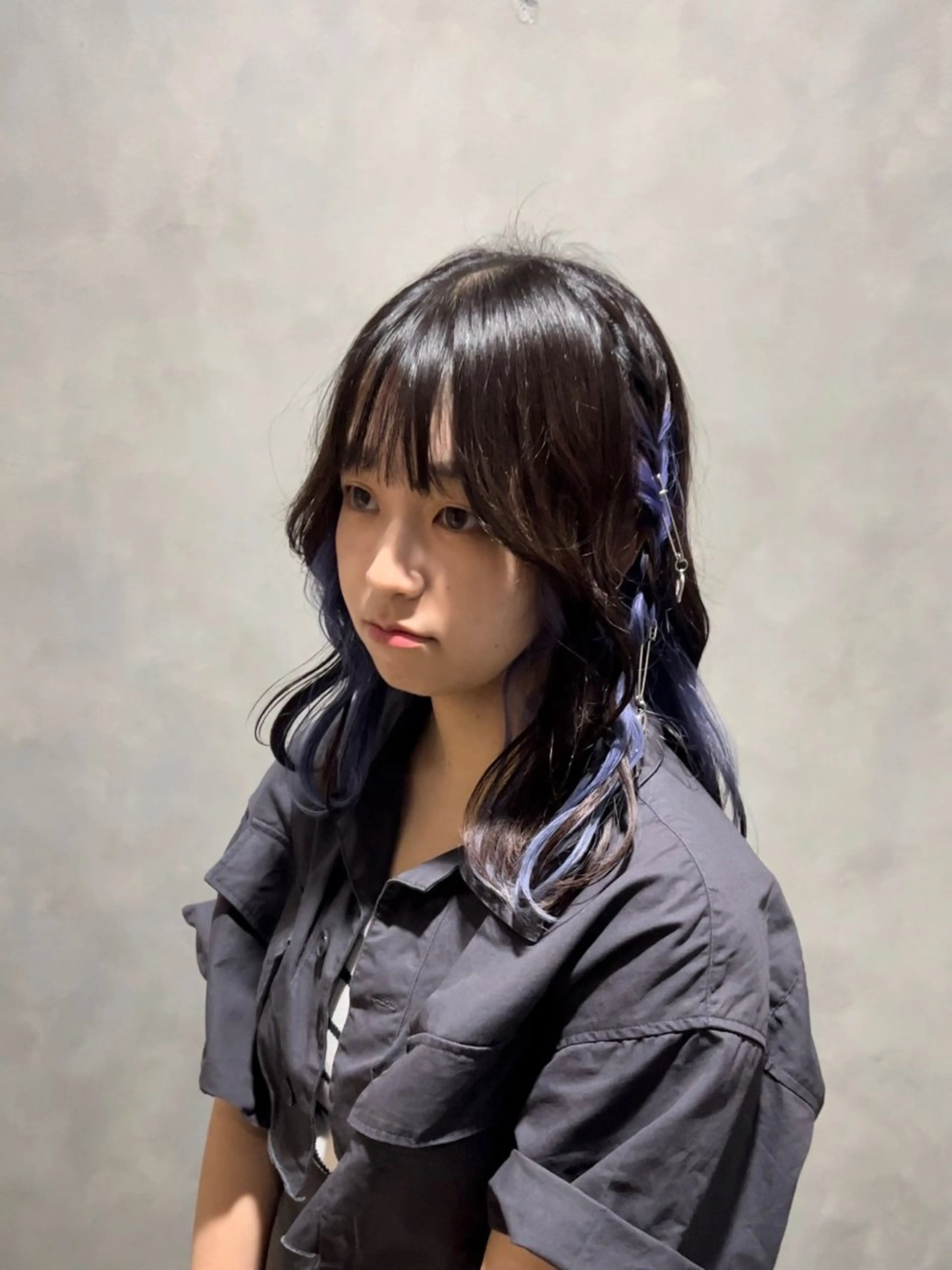 ミディアム カラー ヘアカラー REFLECTION所属・ハイトーン /レイヤー/ふみやのヘアスタイル