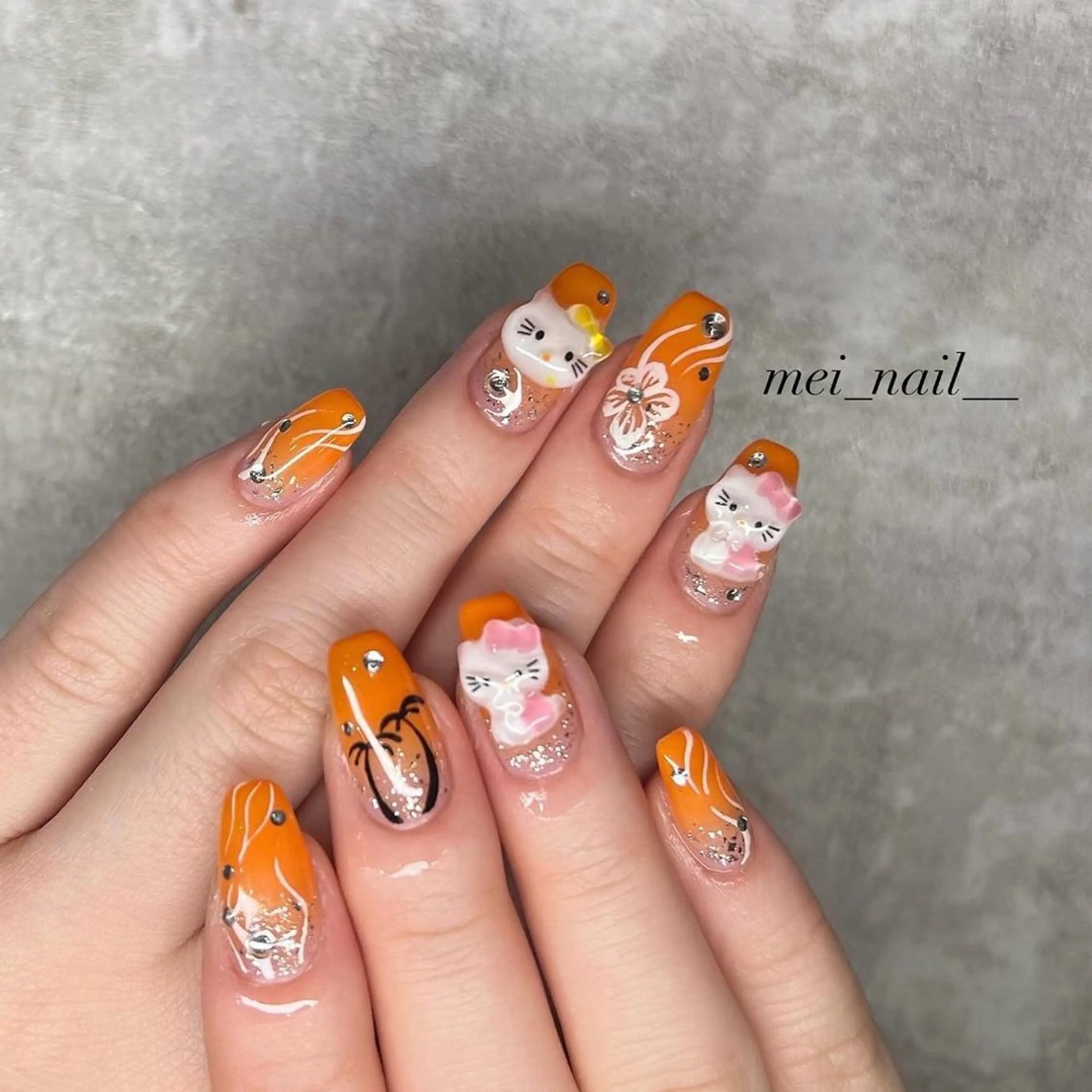 ネイル est nail所属・永山 芽生子のネイルデザイン