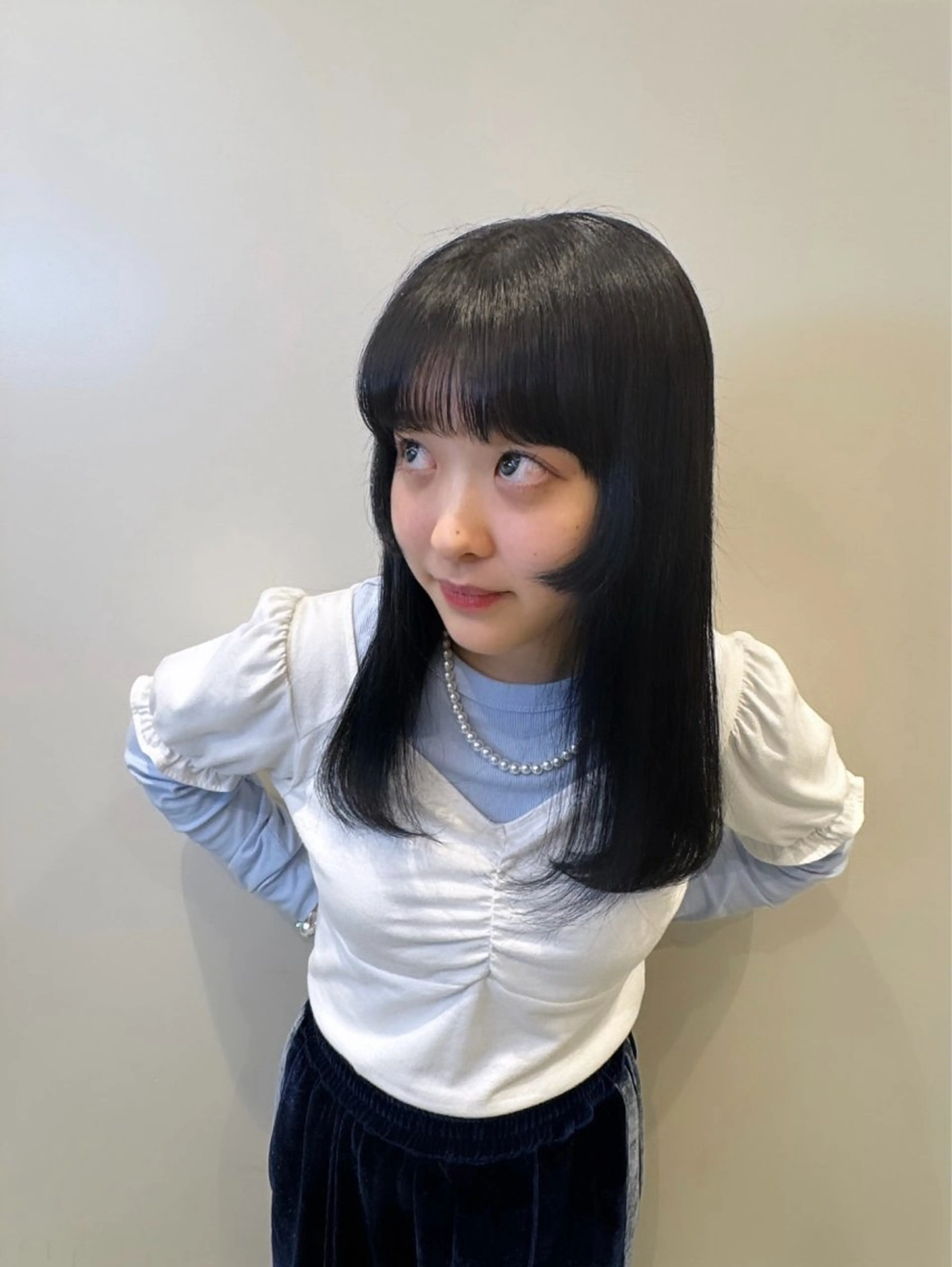 ミディアム カラー 本日1名様ご案内可能 ボブ🪽颯空🎀🪩のヘアスタイル