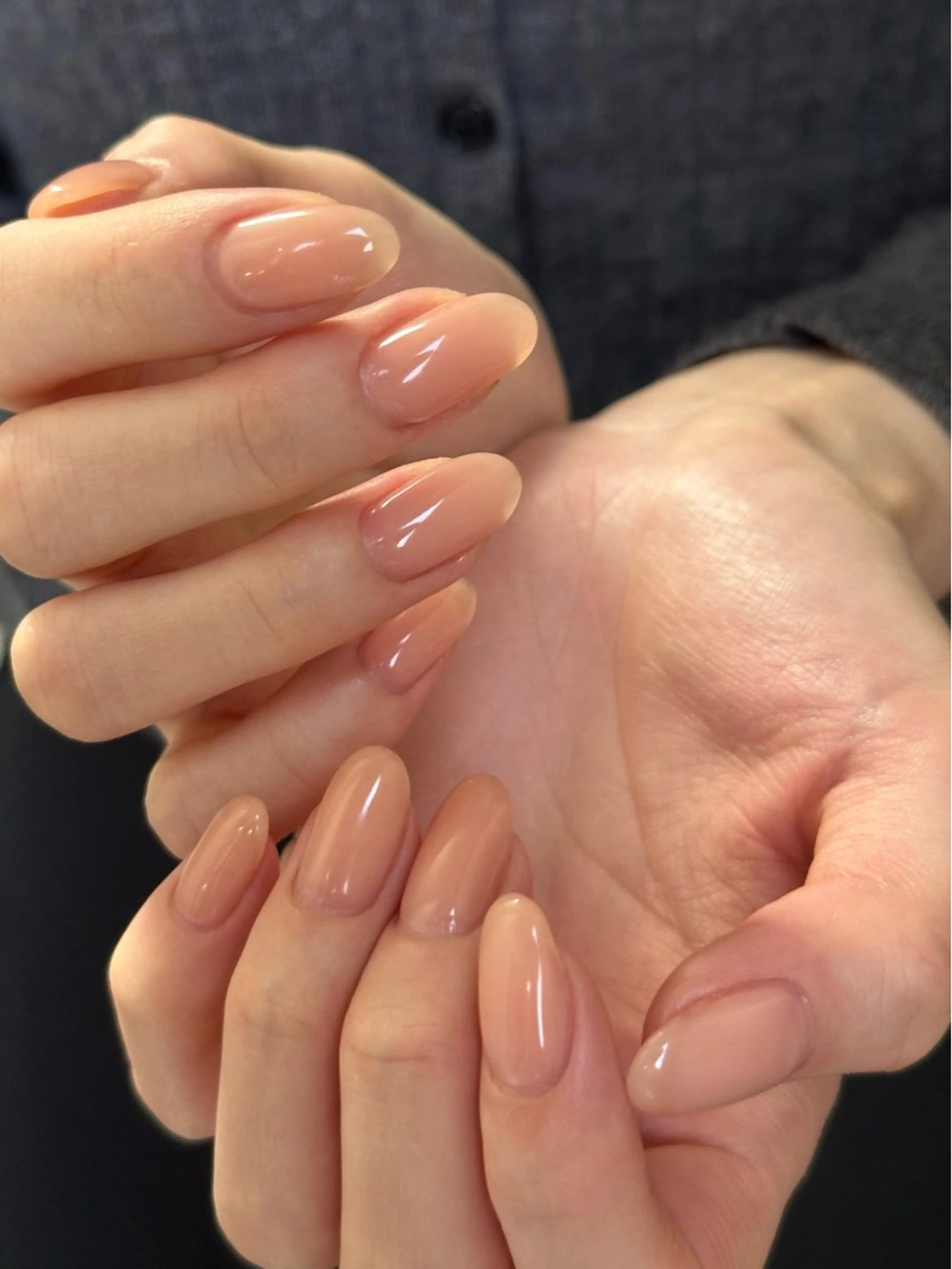 ネイル ワンカラーネイル Manon nailistのネイルデザイン