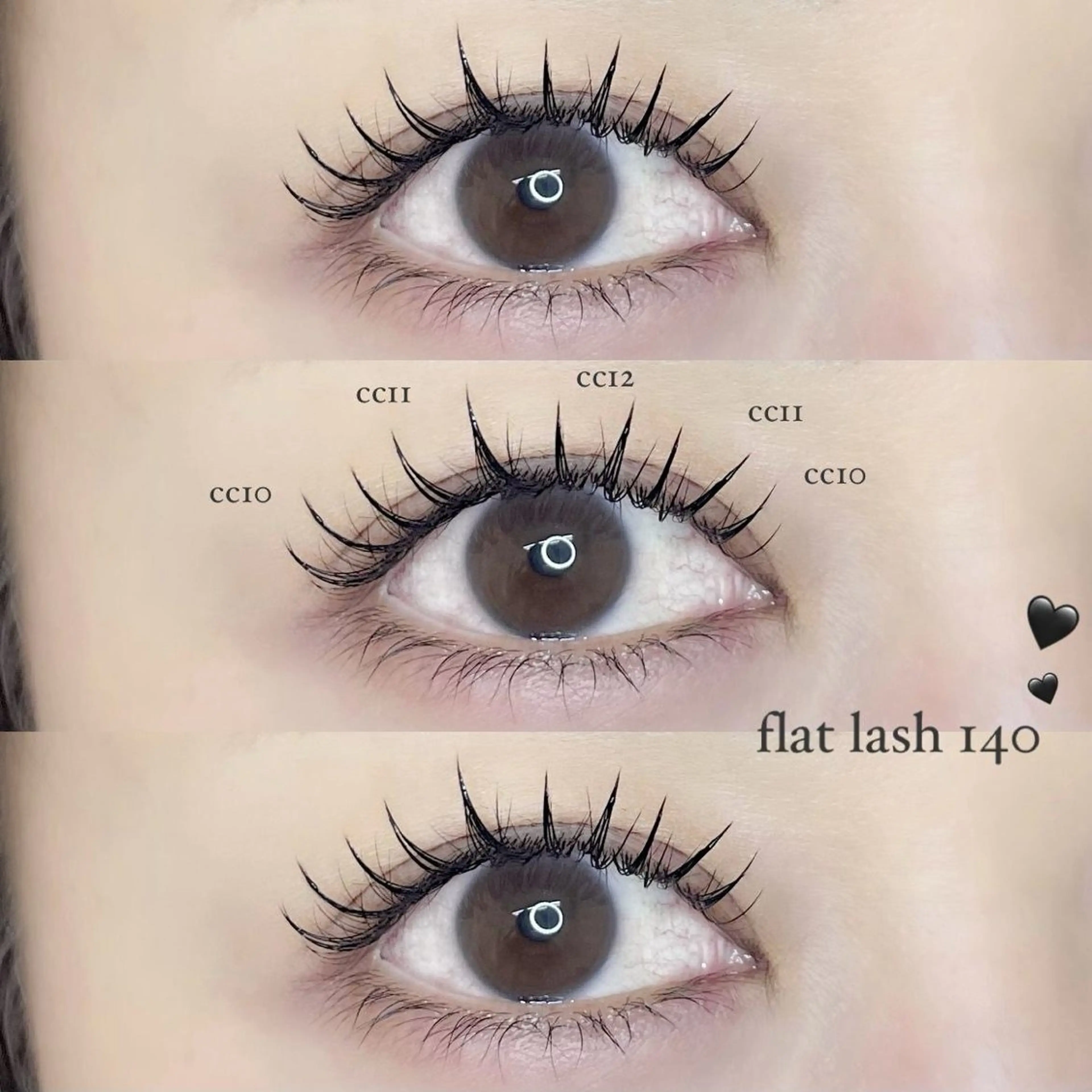 マツエク・マツパ 川内 綾乃のマツエク・マツパデザイン