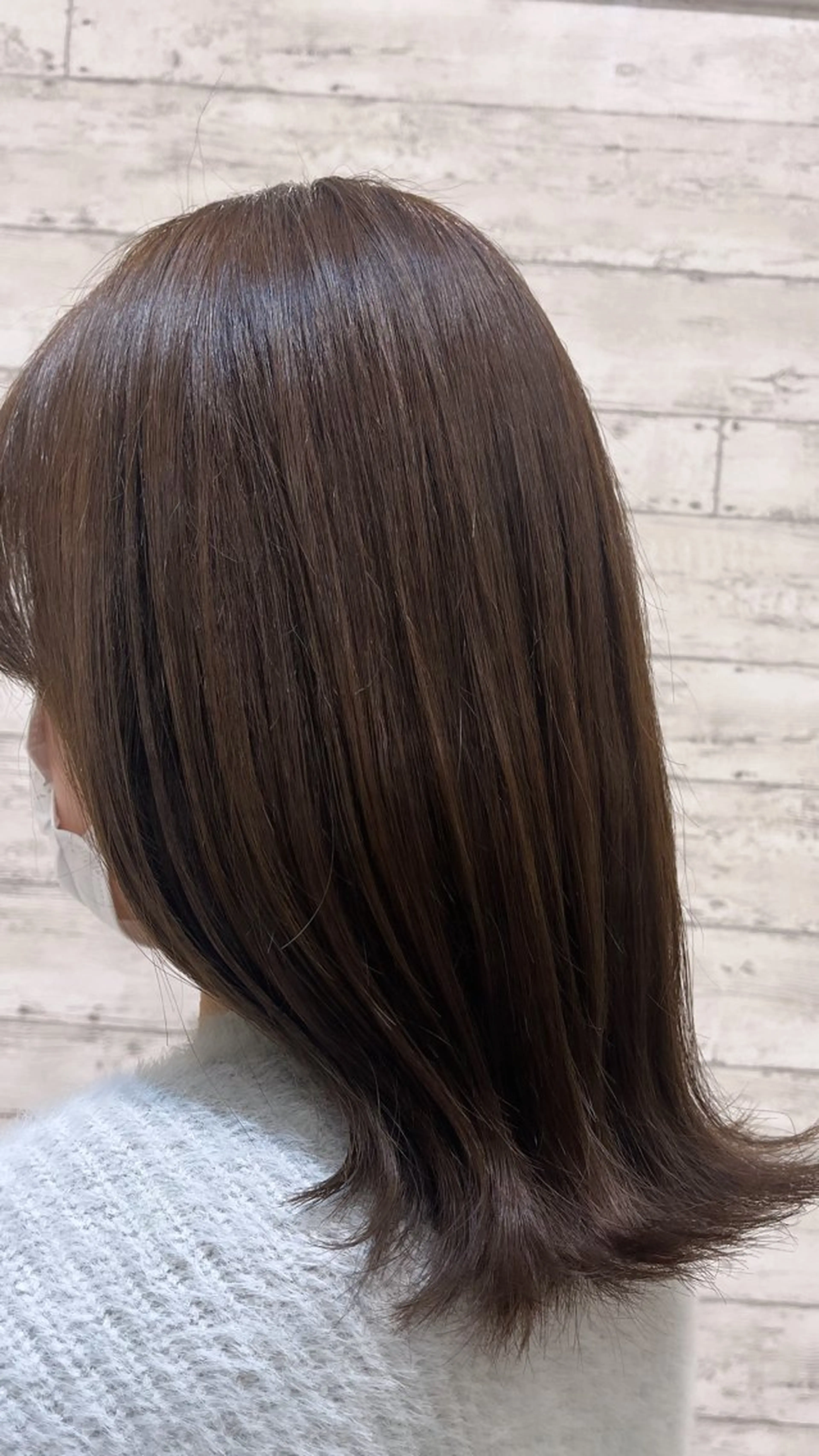 ミディアム 似合わせカット/ 韓国カラー/まや🦋のヘアスタイル