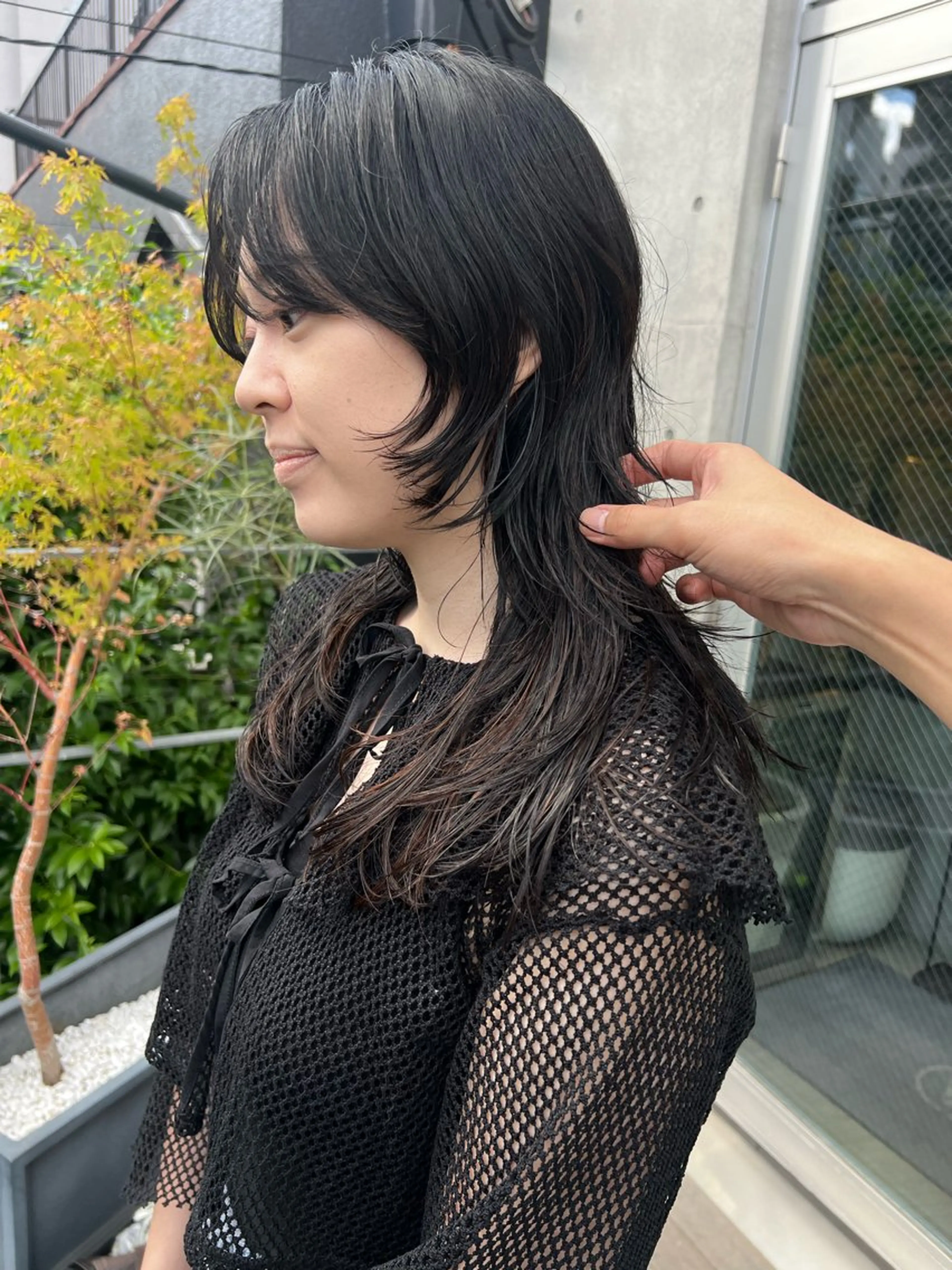 セミロング レイヤーカット カット sakoda shunkiのヘアスタイル