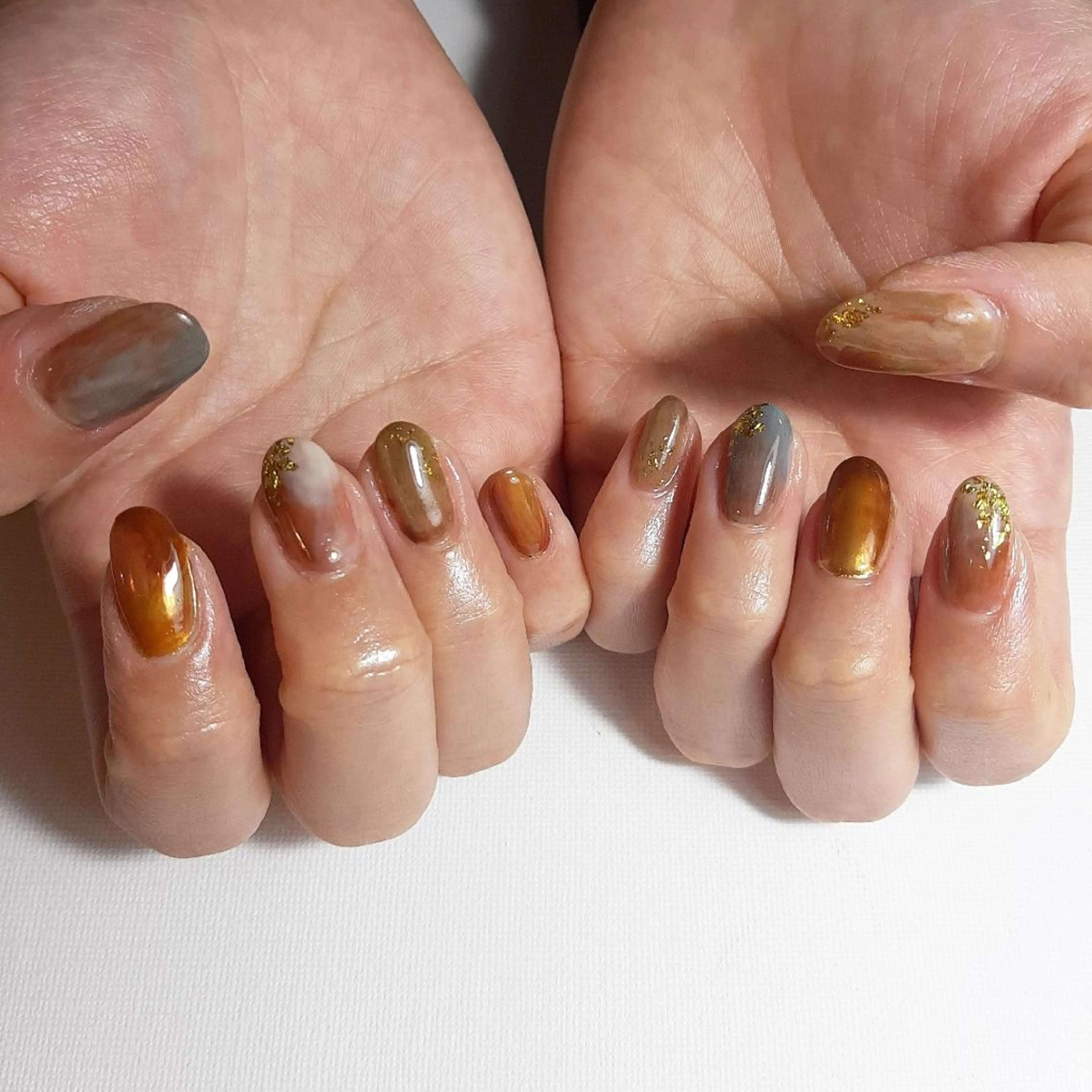 ネイル ニュアンスネイル owlnail /持込みデザイン専門のネイルデザイン