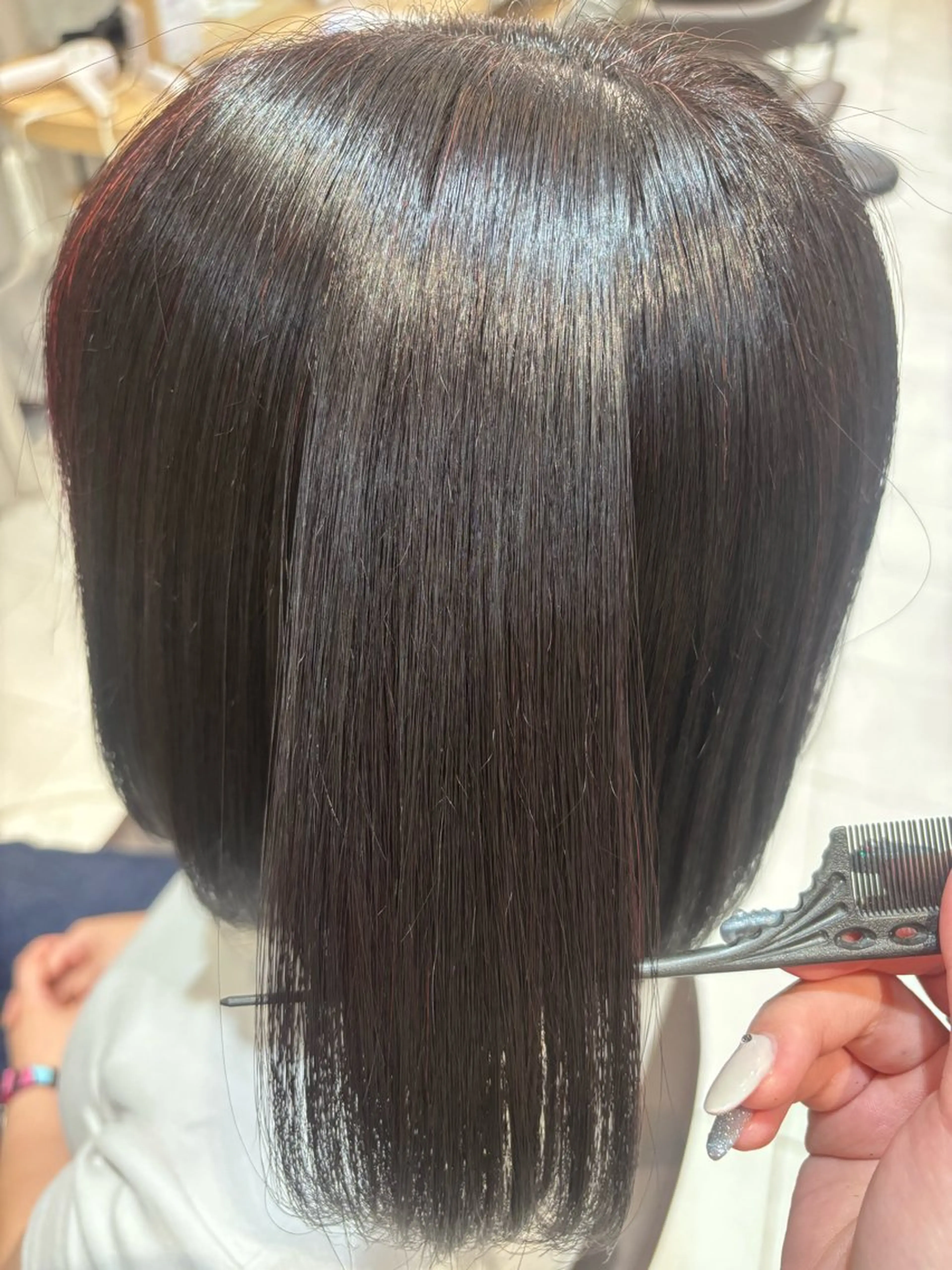 ショート 縮毛矯正 淺井 さくらのヘアスタイル