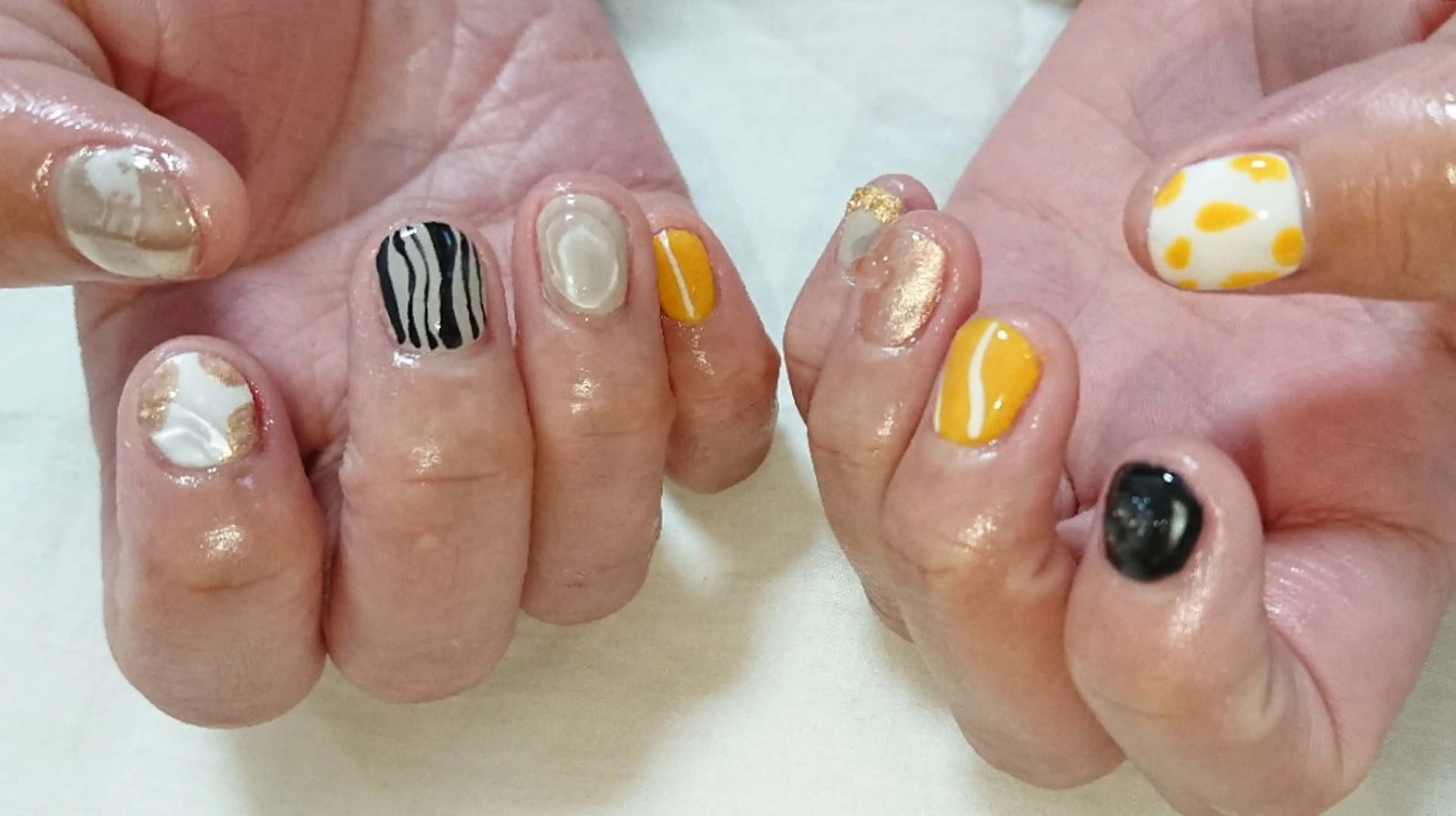 ネイル ハンドネイル shellnail さなえのネイルデザイン