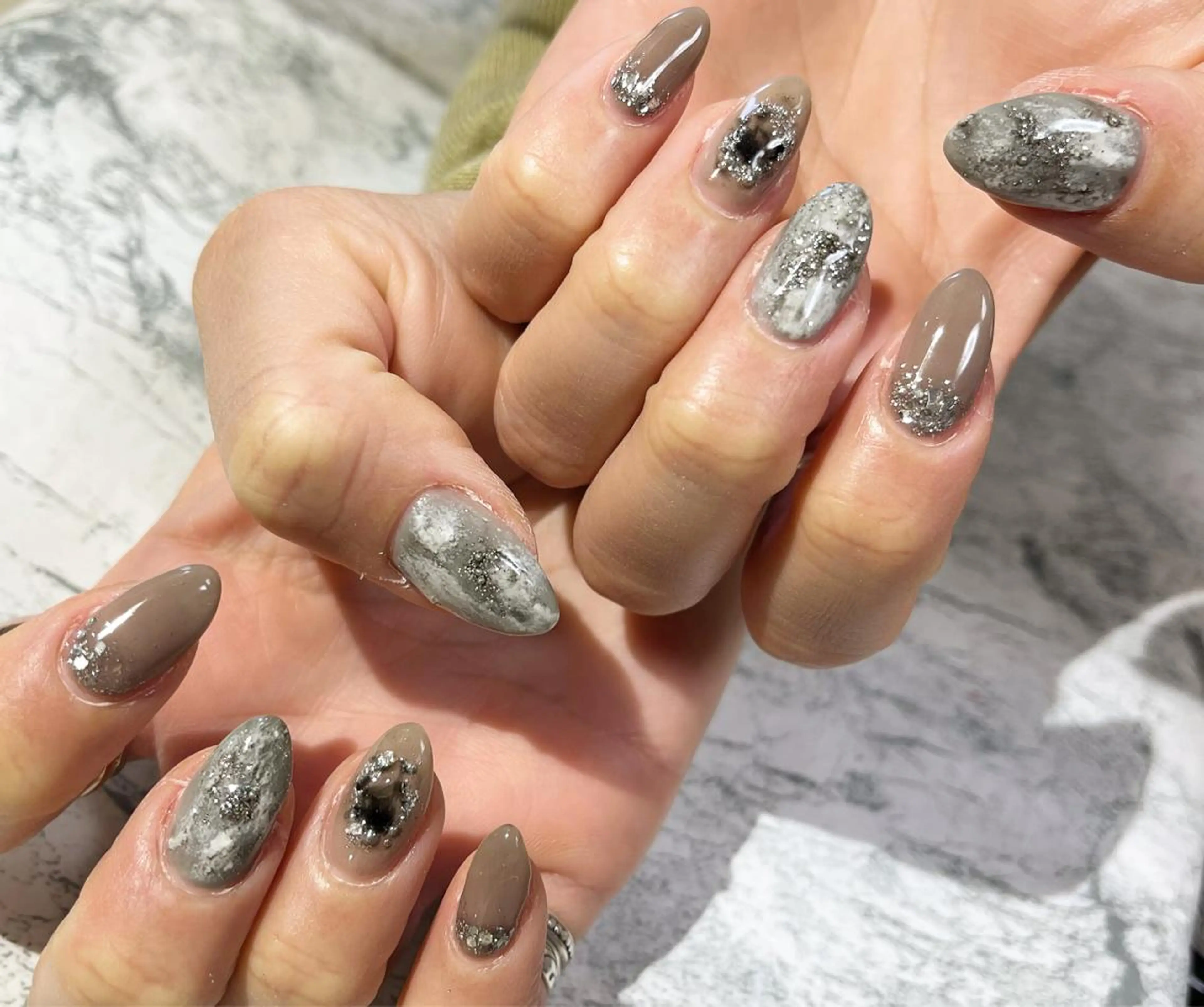 ネイル フットネイル ニュアンスネイル シンプルネイル 春ネイル 夏ネイル ネイル フフラ所属・nail fufla ♡yamane♡のネイルデザイン