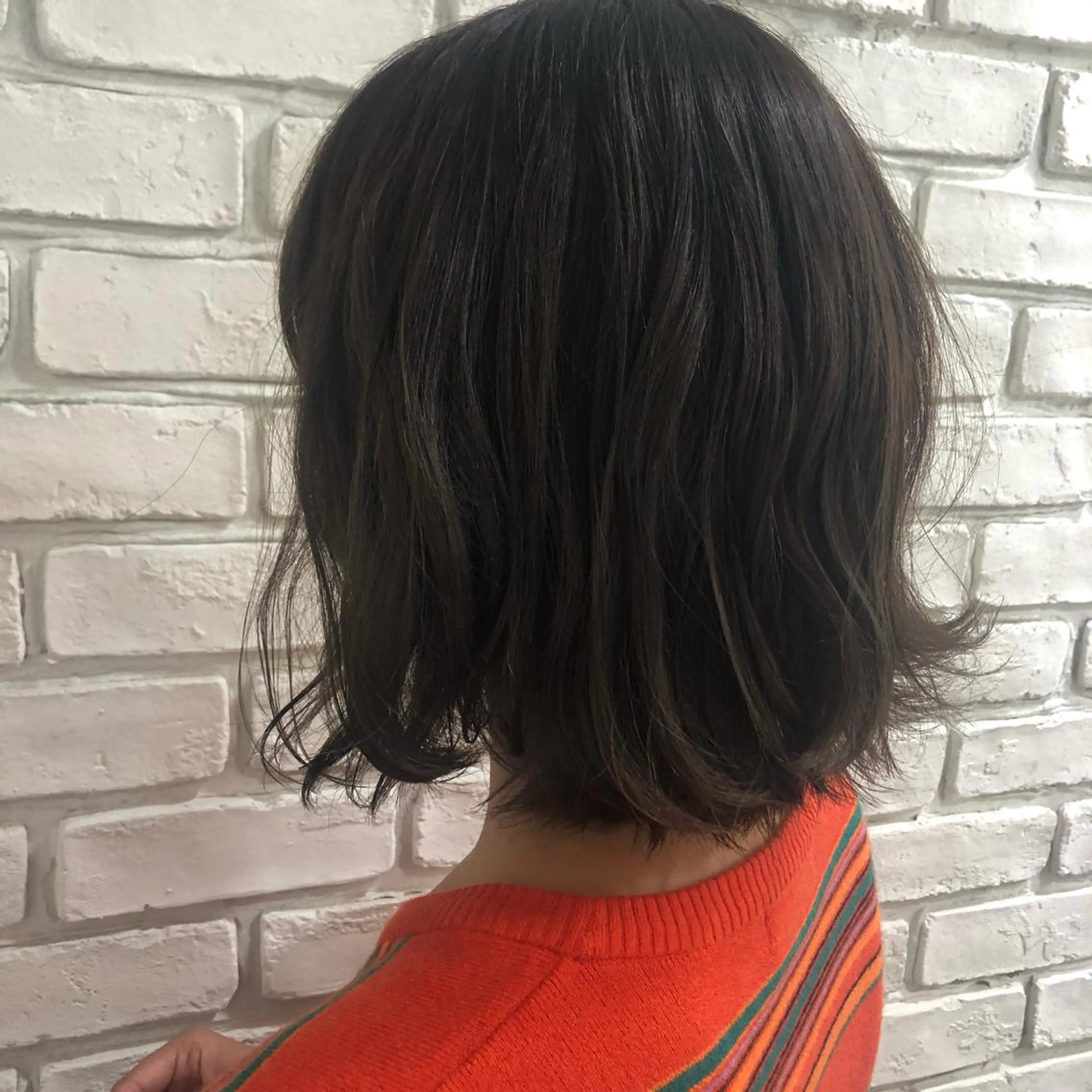 ミディアム カラー GLROW haruhiのヘアスタイル