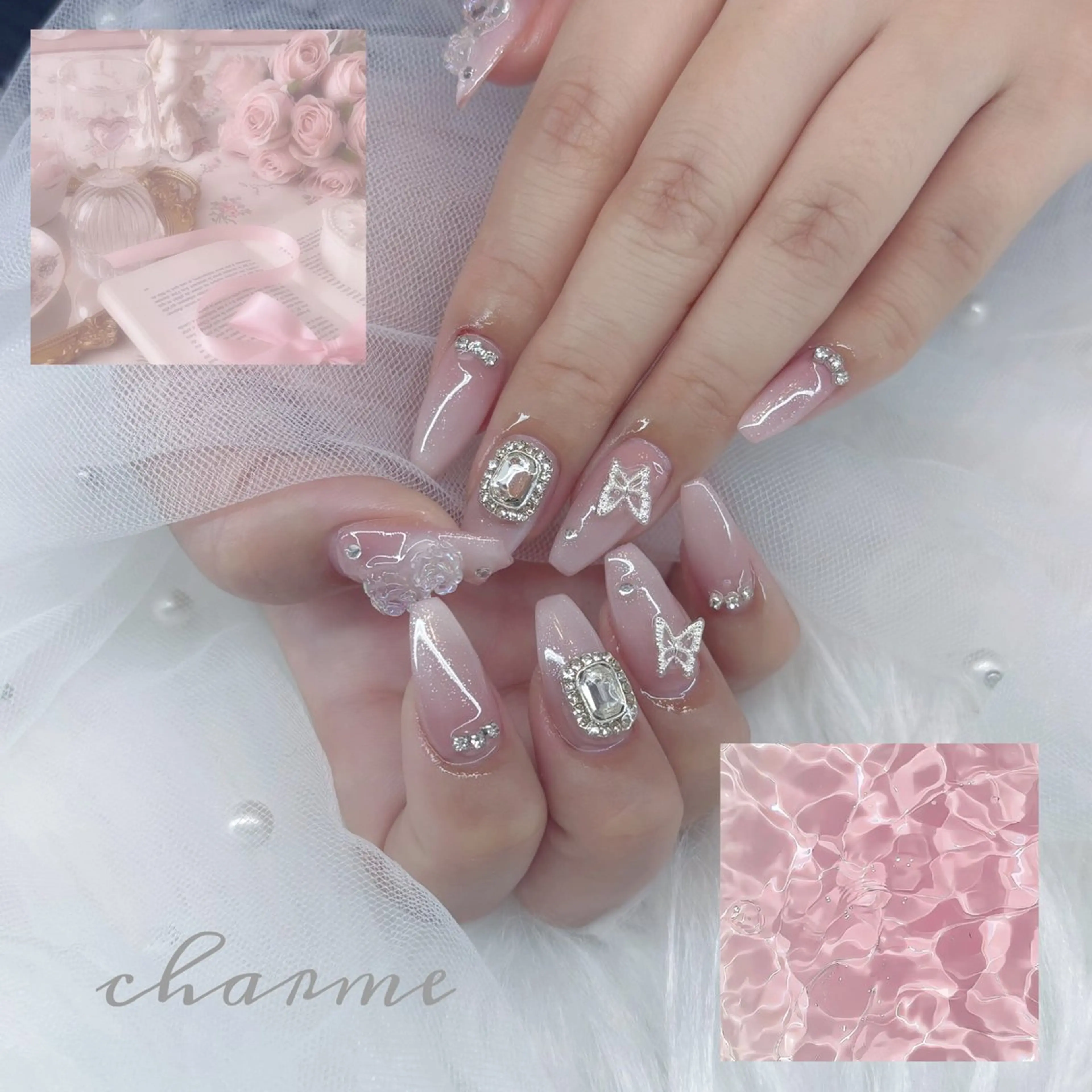 ネイル ハンドネイル charme所属・🤍 charme ネイル 脱毛🤍のネイルデザイン