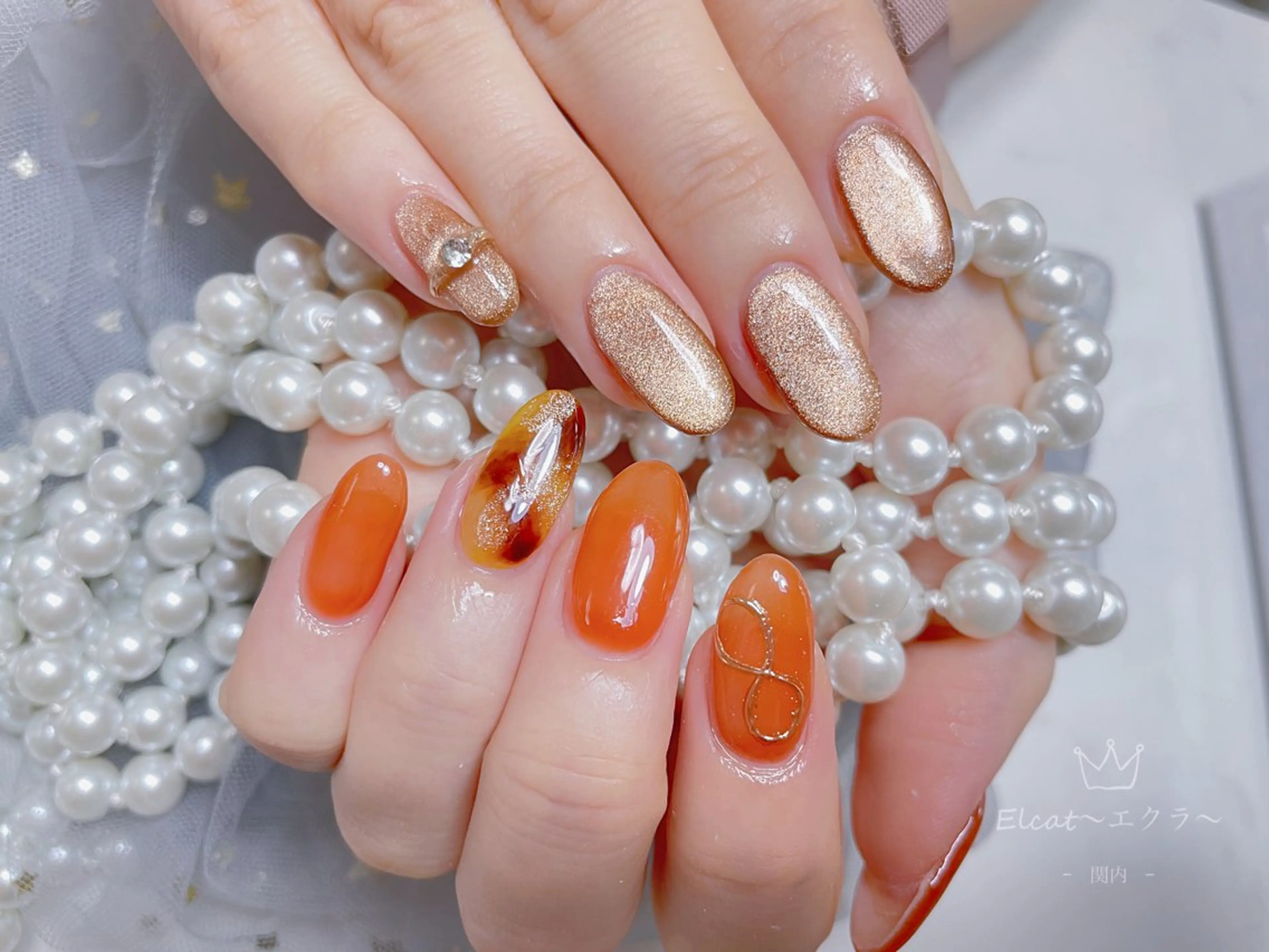 ネイル ハンドネイル ハンドケア ネイルサロンエクラ 🫧Shizukaのネイルデザイン