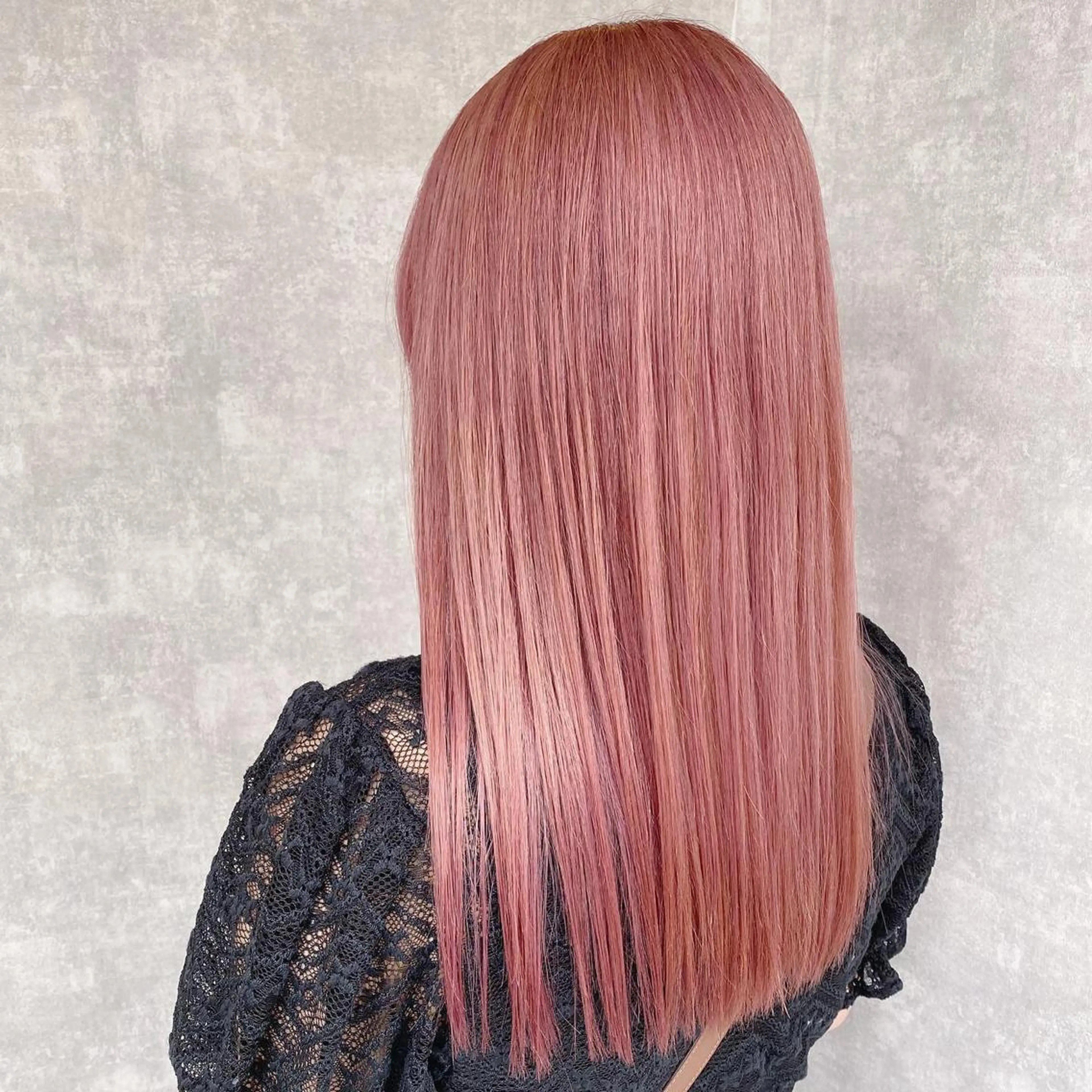 セミロング カラー カット ヘアカラー トリートメント 入江 允のヘアスタイル