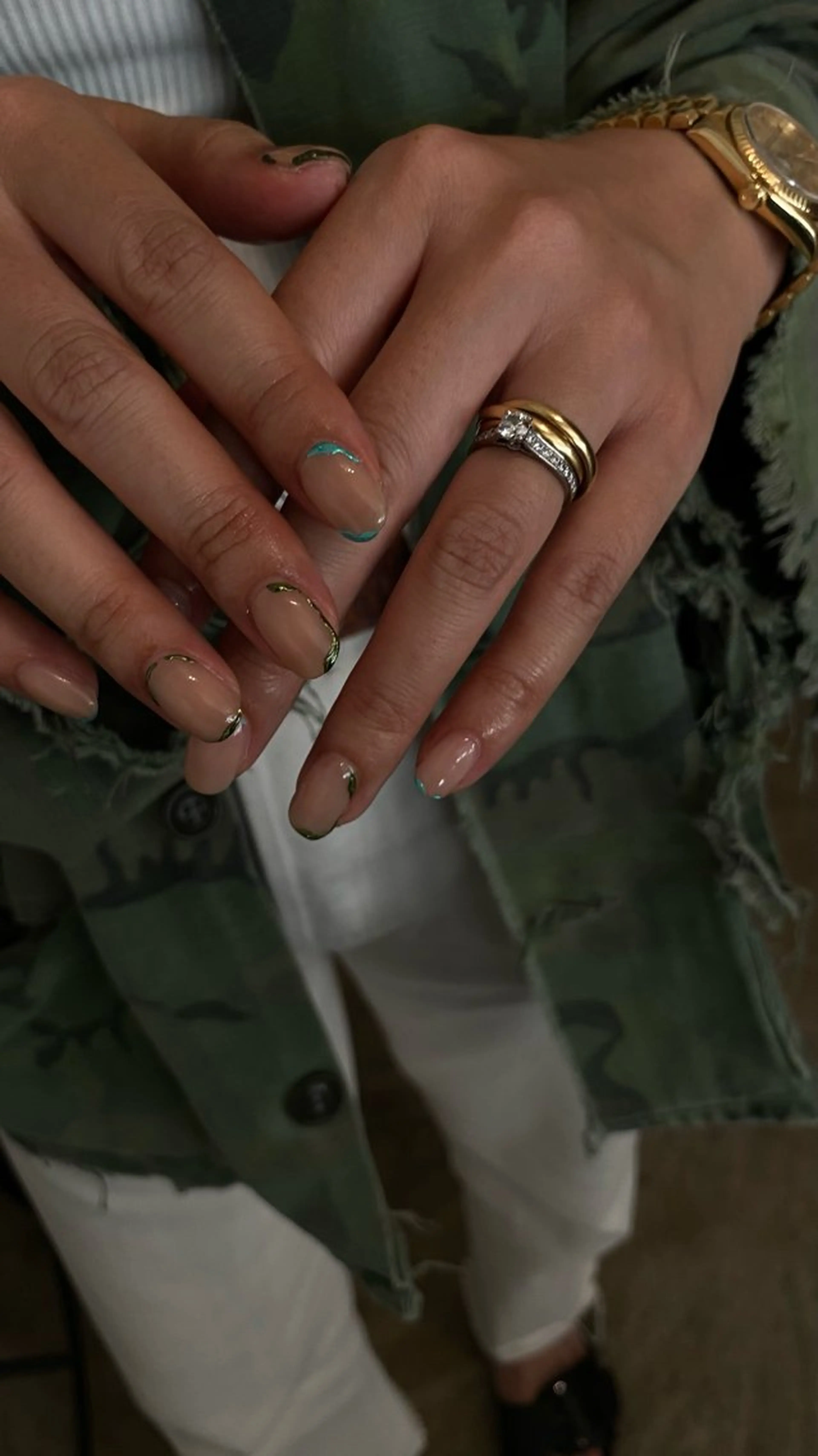 ネイル ハンドネイル Latte.所属・saito keiのネイルデザイン