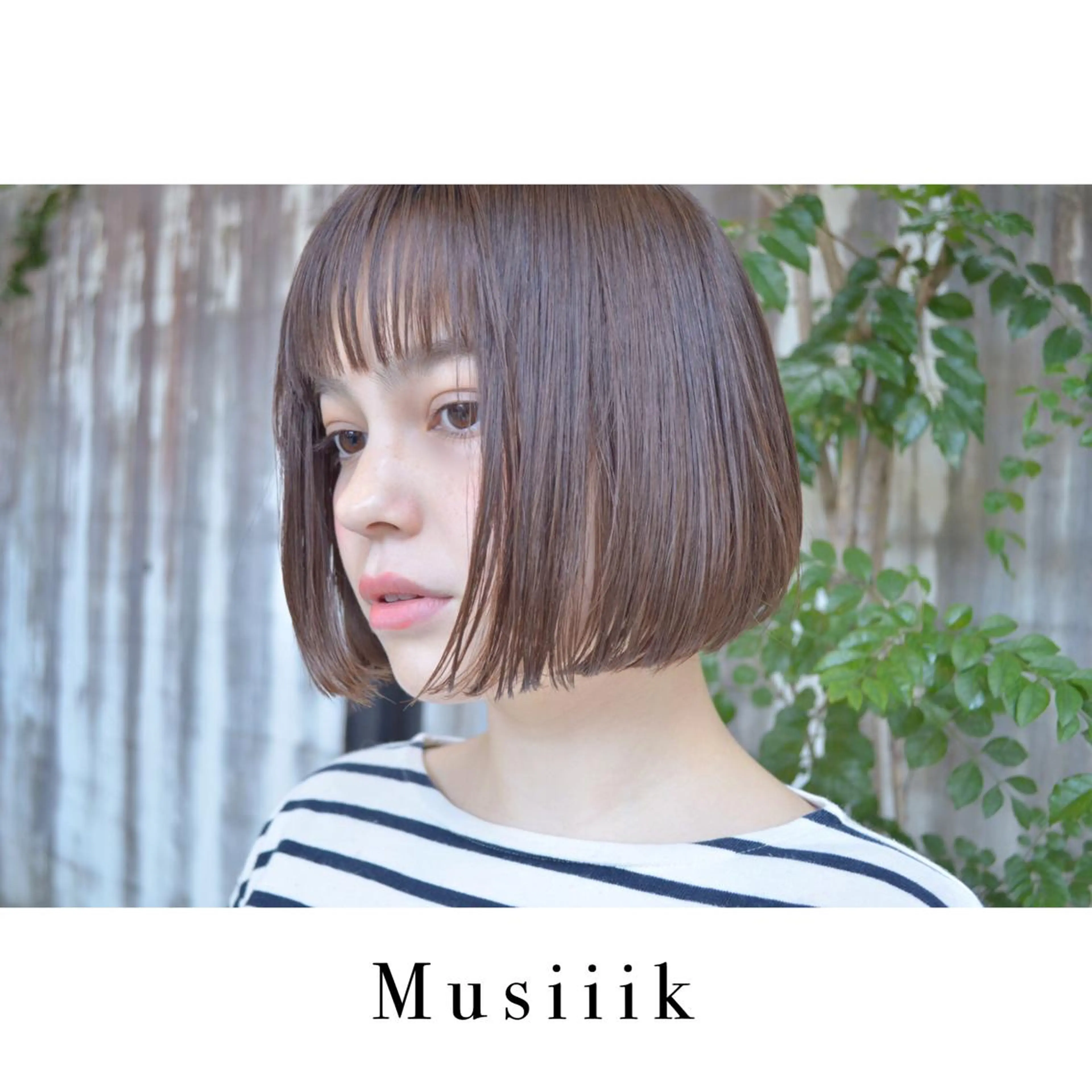 ショート ボブ Musiiik hairのヘアスタイル
