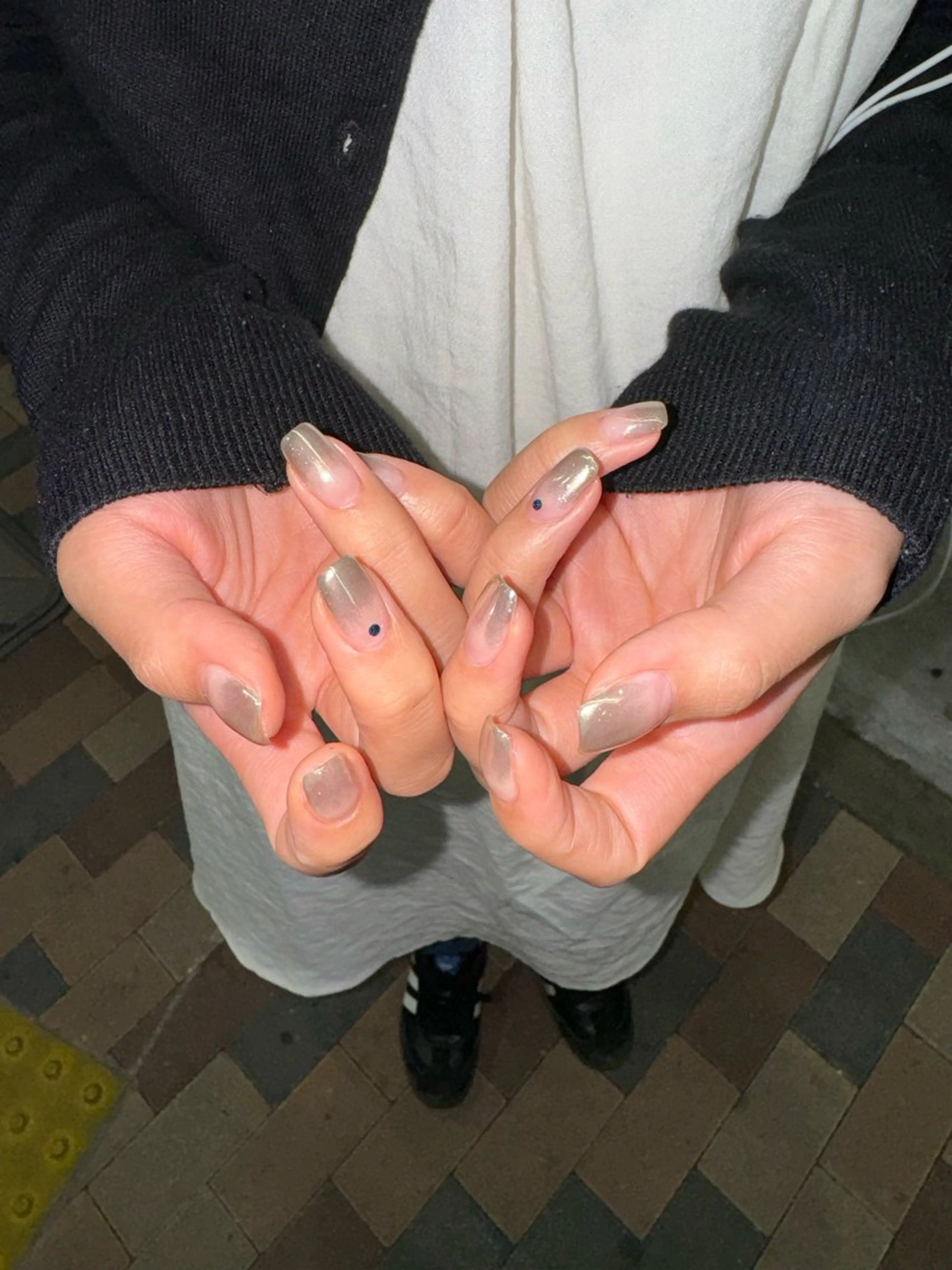 ネイル ミラーネイル ETOILE BEAUTY【エトワールビューティー】所属・ETOILE HARUNAのネイルデザイン