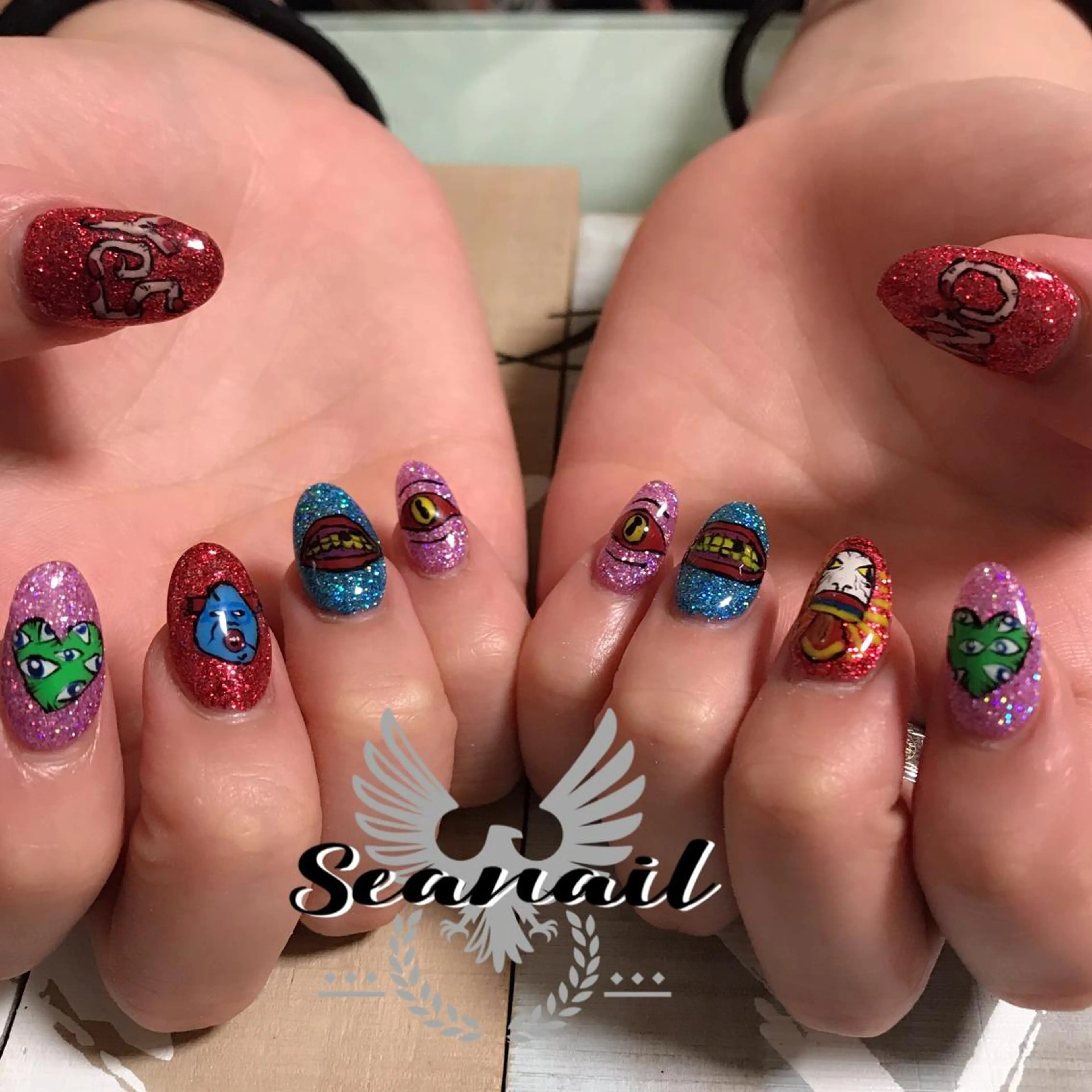 ネイル 小尾 栞のネイルデザイン