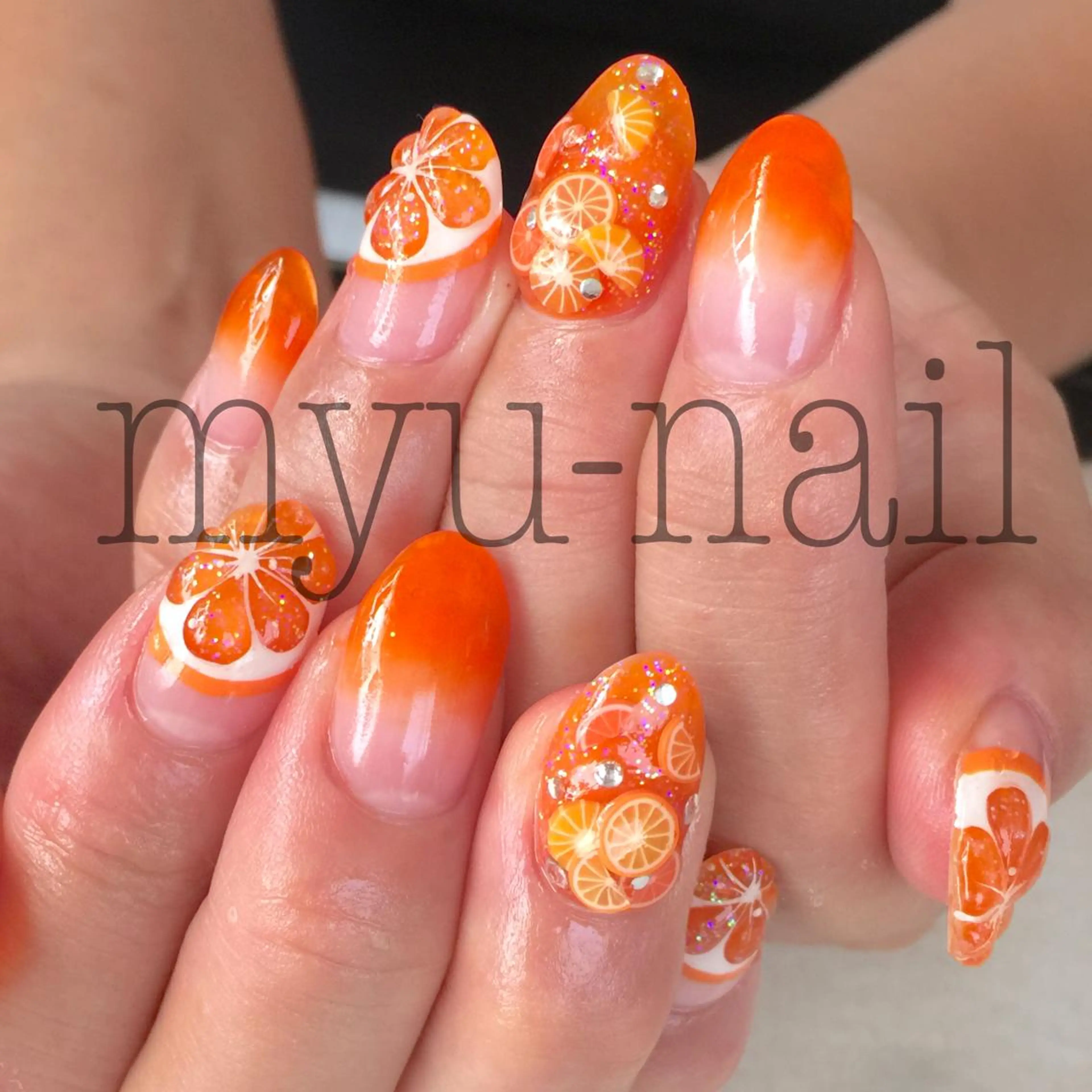 ネイル ハンドネイル ホームサロン myu-nailのネイルデザイン