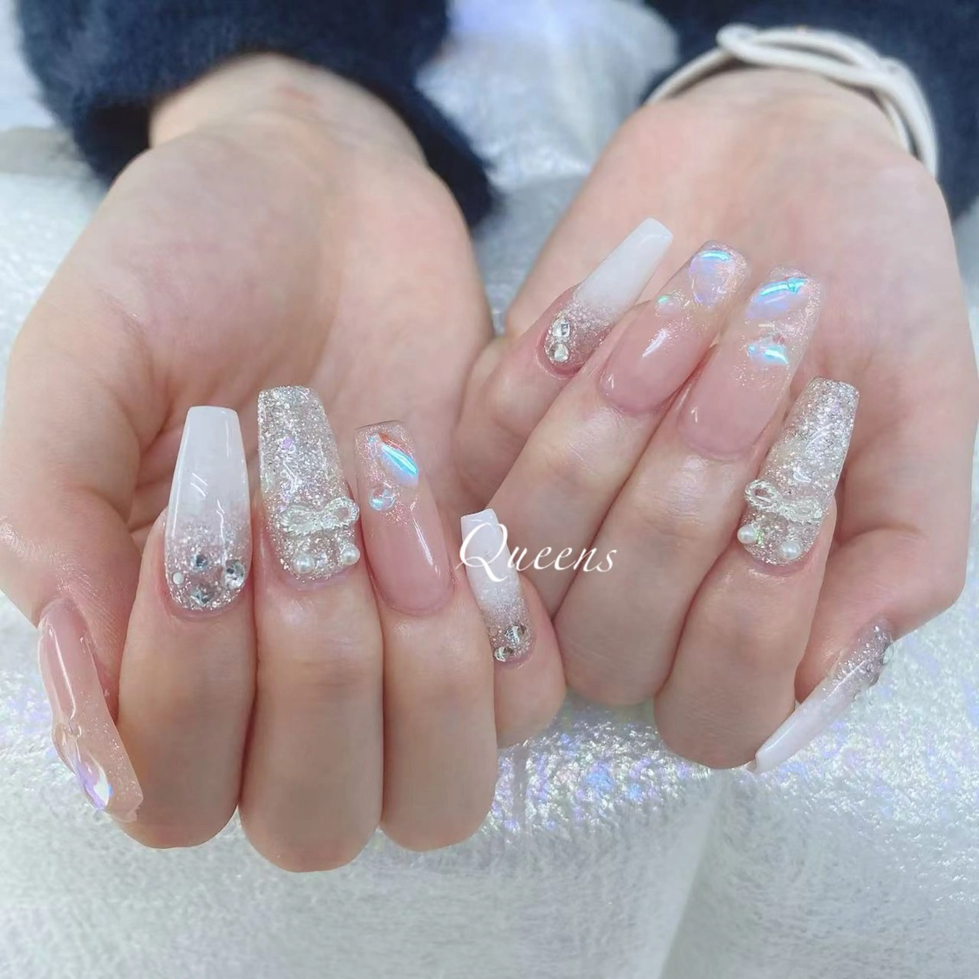 ネイル ハンドネイル Queens 榊 まおのネイルデザイン