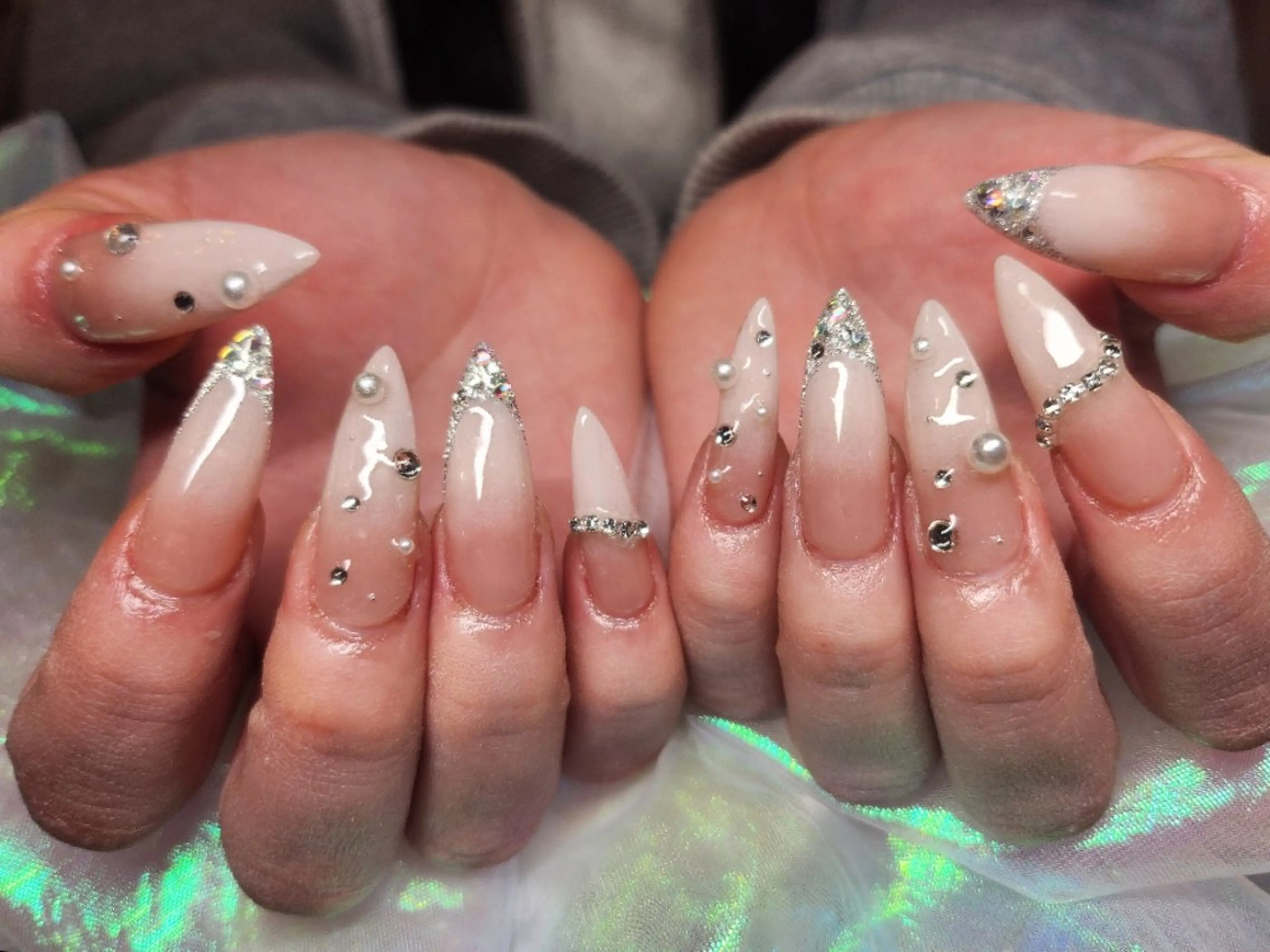 ネイル ハンドネイル 💜bora .のネイルデザイン