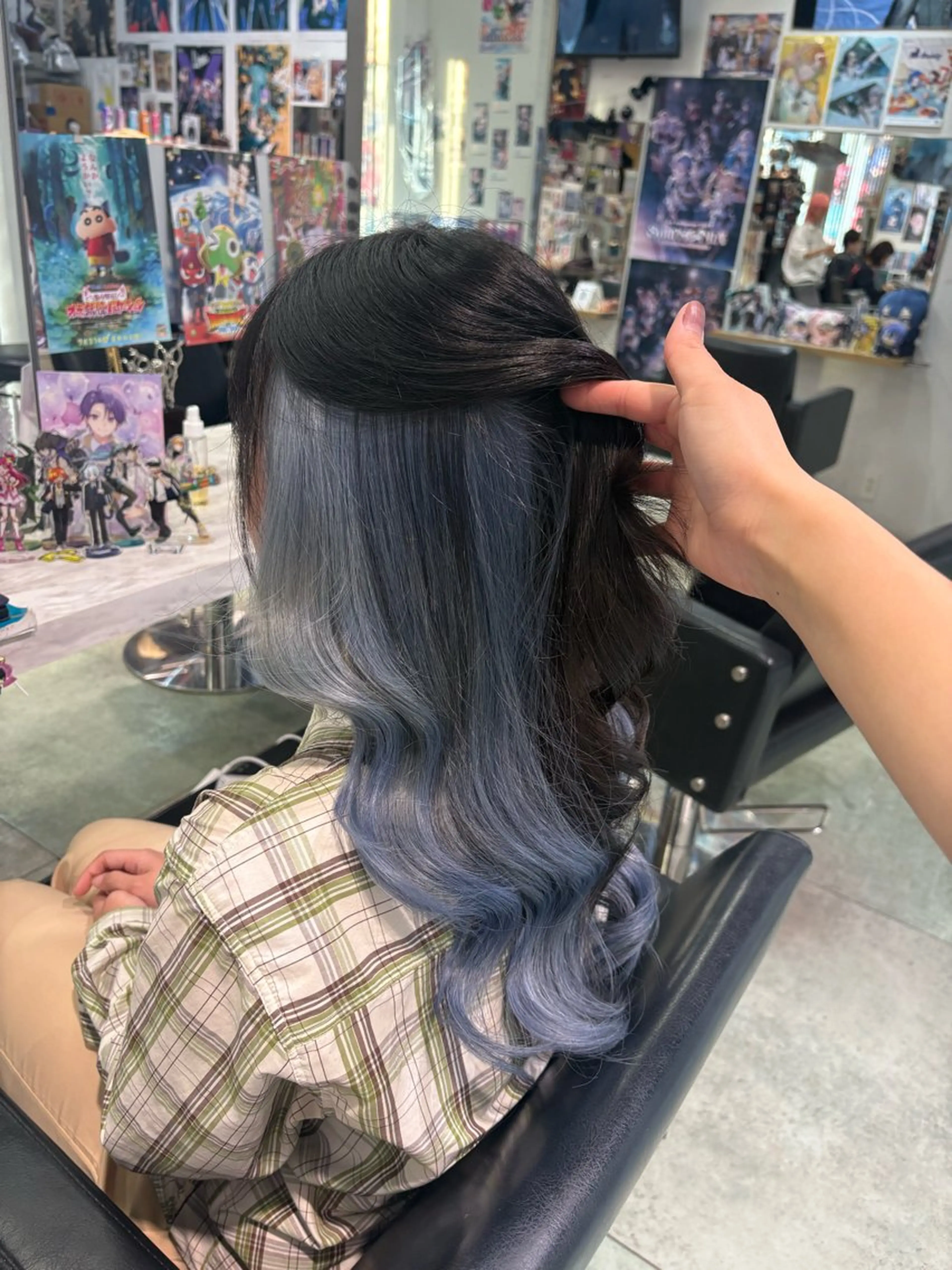 ロング カラー ヘアカラー 推しカラー/ ミクのヘアスタイル