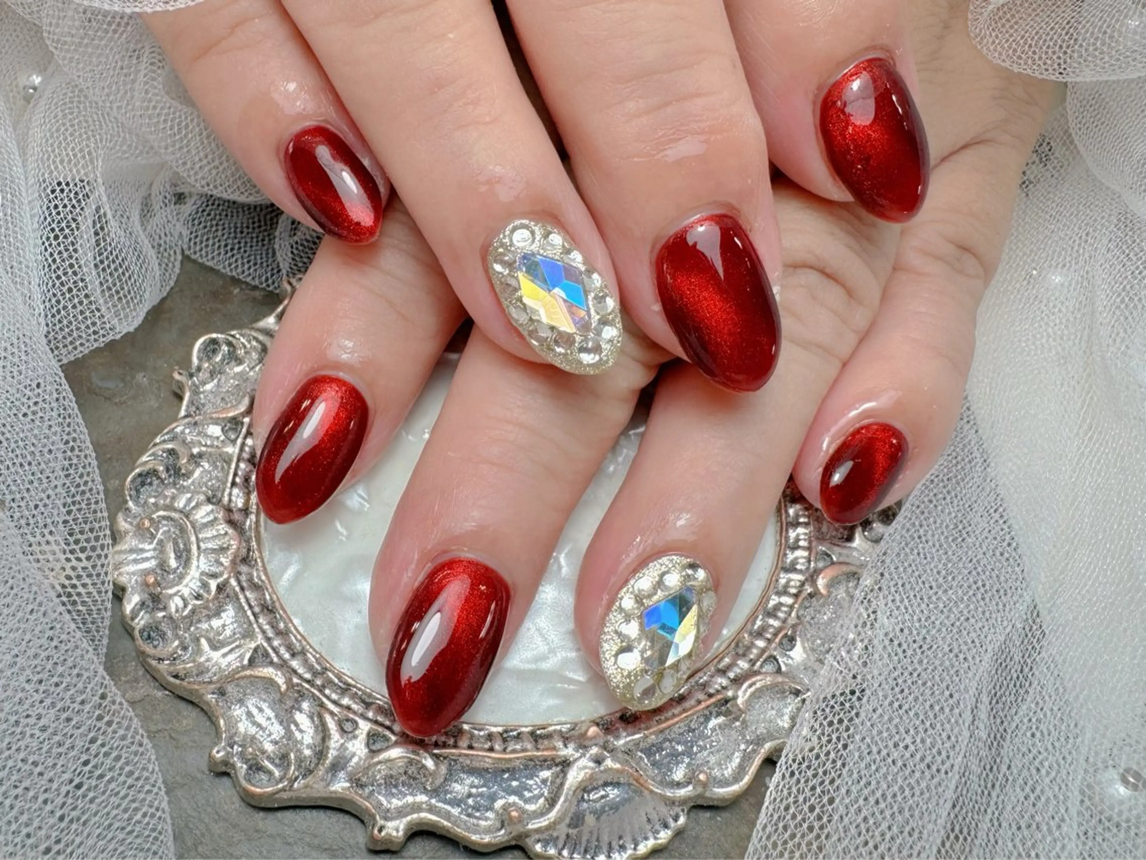 ネイル ハンドネイル マジックミラー所属・マジック ミラーのネイルデザイン