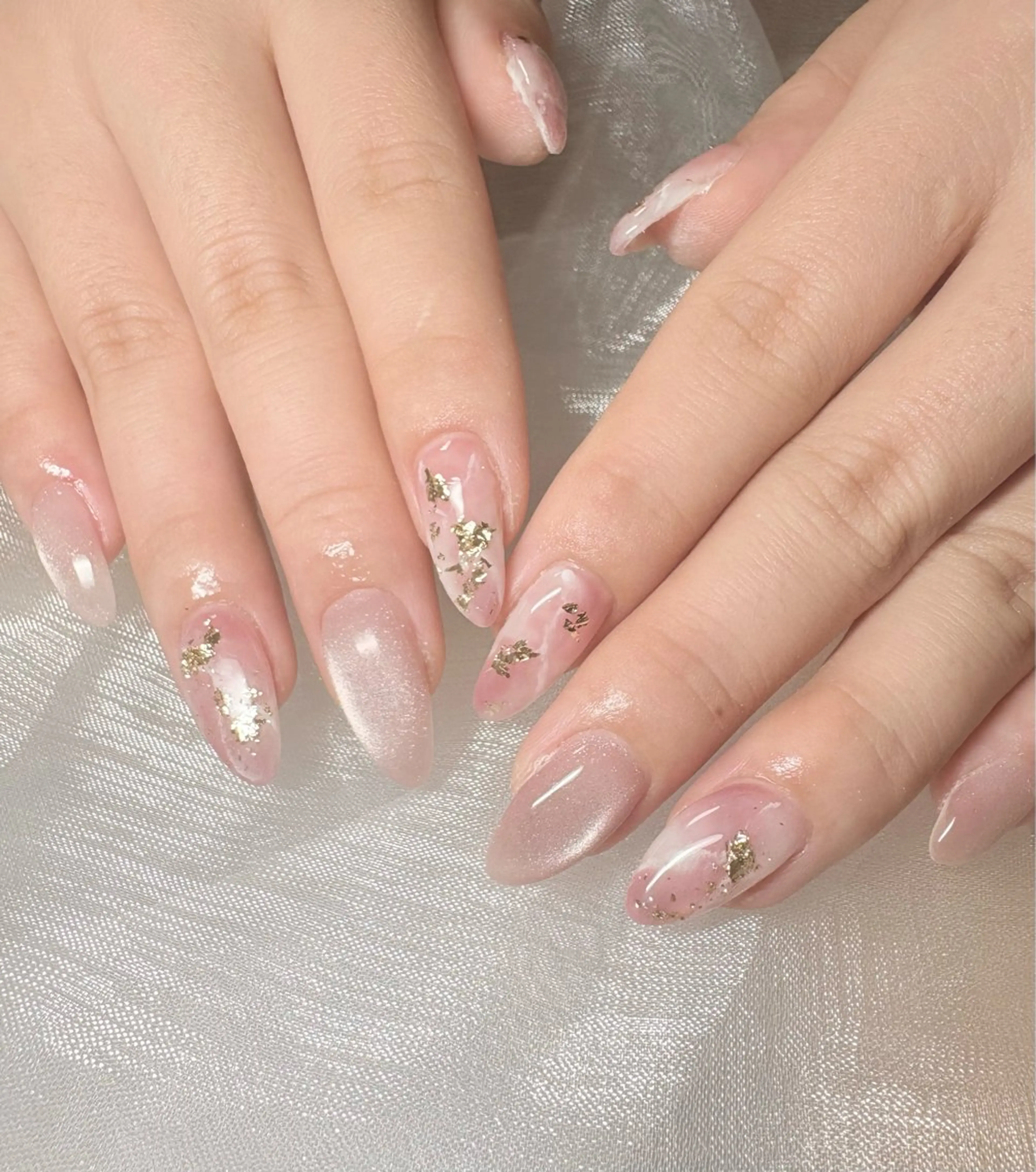 ネイル ハンドネイル 🌙🫧CHARME (RUKA)🦋🫧のネイルデザイン