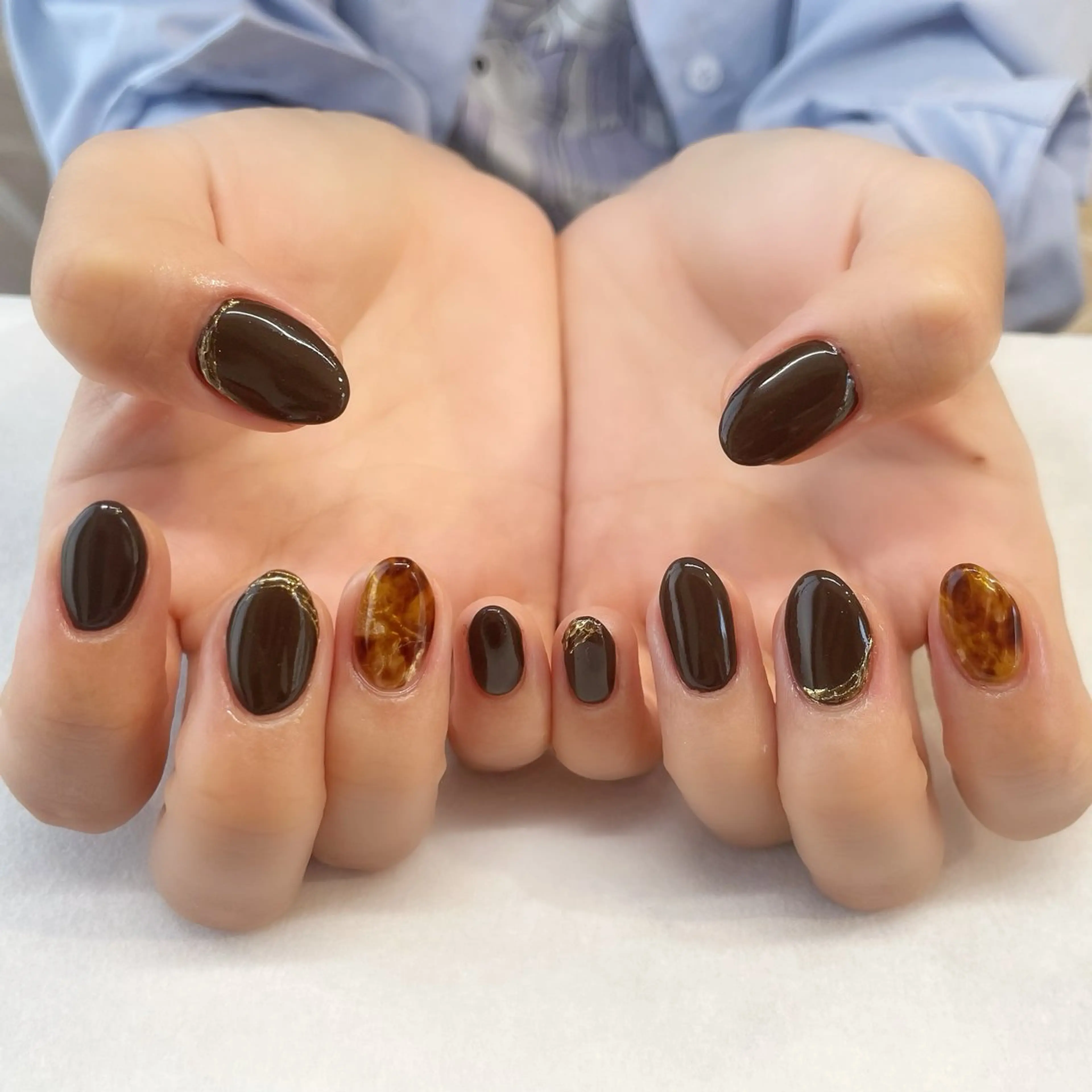 ネイル ハンドネイル 💎🐰 saki. m 🐰💎のネイルデザイン