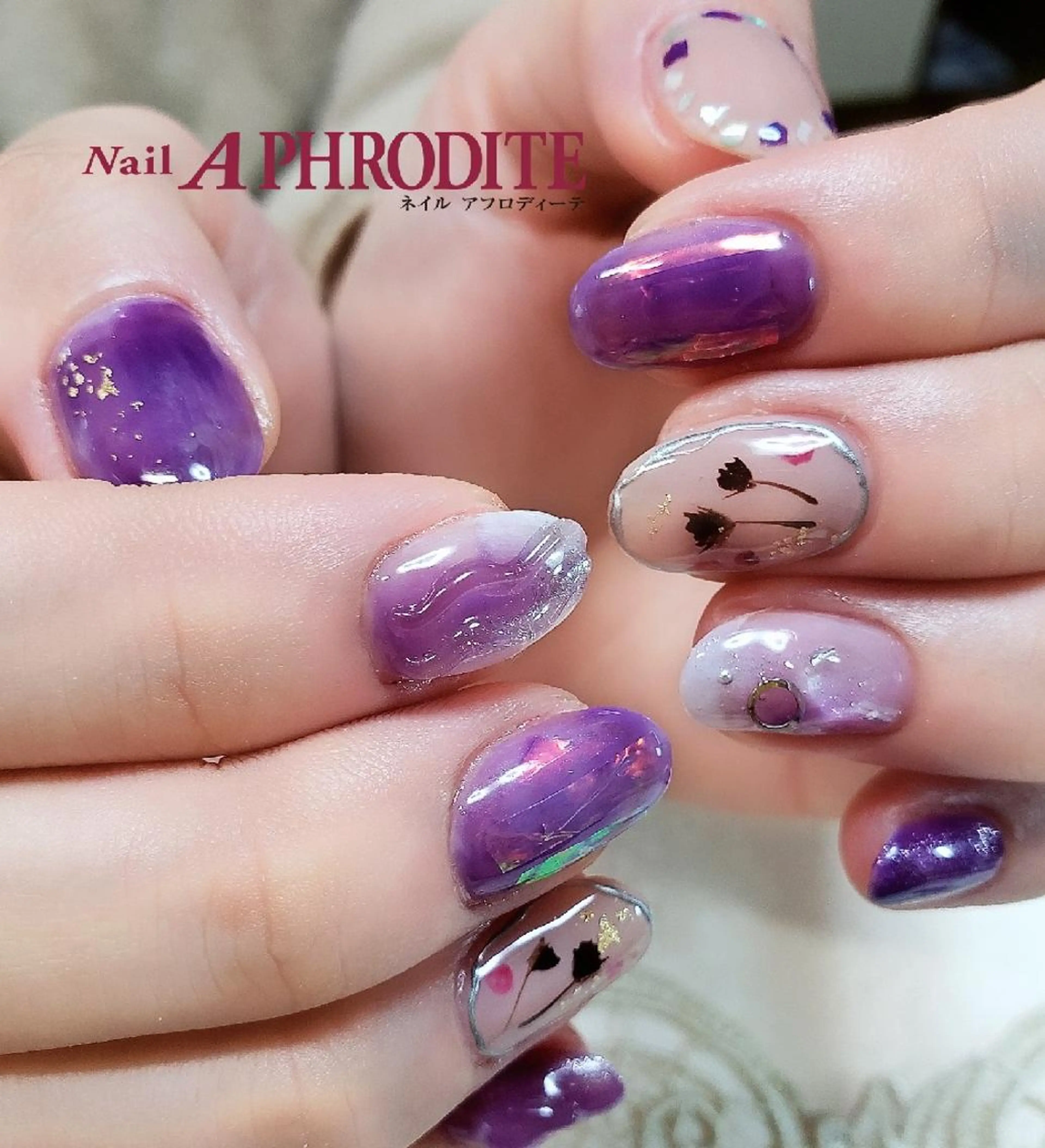 ネイル ニュアンスネイル Nail  Aphroditeのネイルデザイン