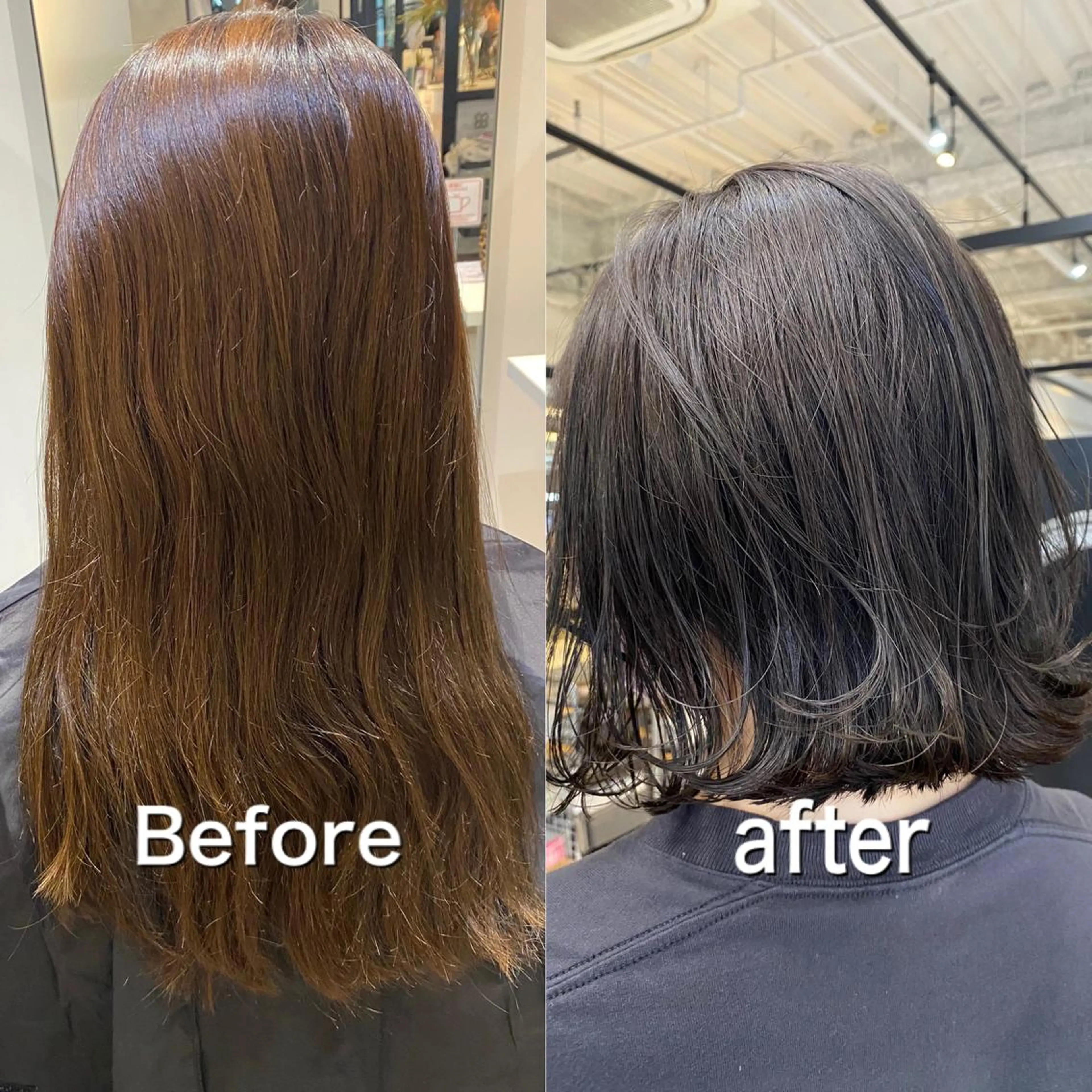 ミディアム カラー カット ヘアカラー salowin梅田茶屋町suite所属・ハイトーンヘア/ 島崎　タクミのヘアスタイル