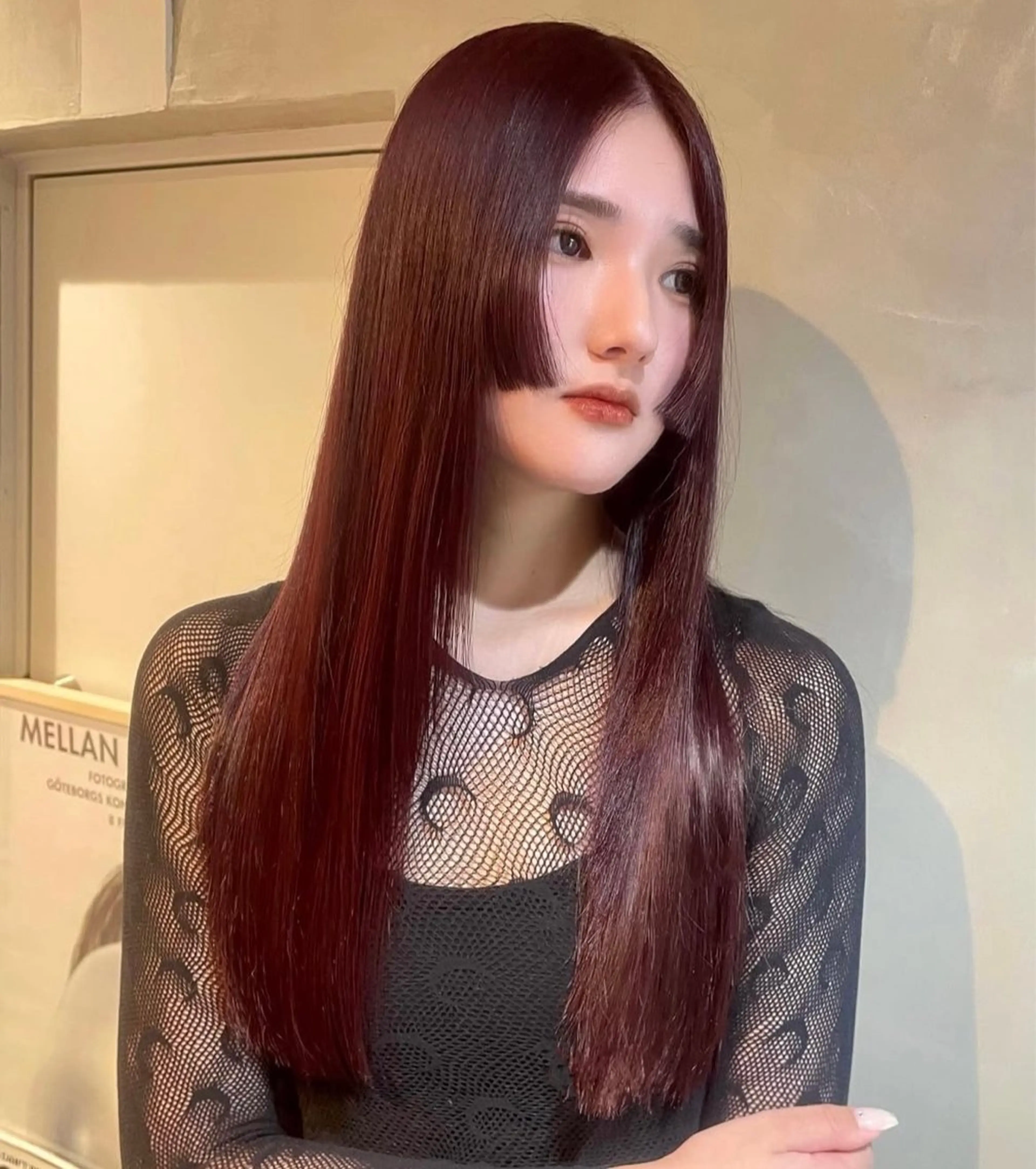 ロング カラー カット 縮毛矯正 トリートメント カノン/アニオタ 美容師︎🧡のヘアスタイル