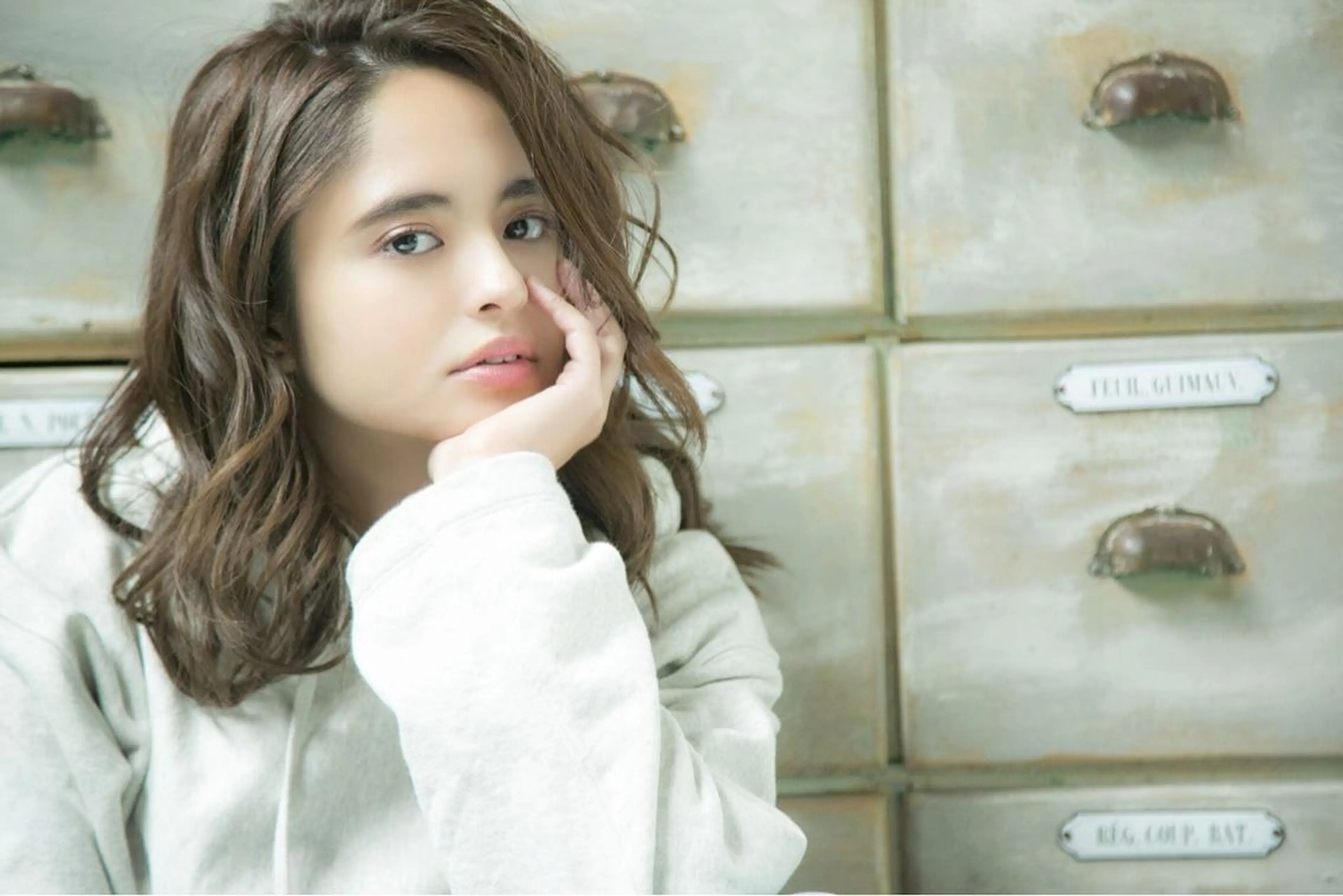 ミディアム パーマ 髪質改善/縮毛矯正/ ボブ/店長/槌矢圭悟のヘアスタイル