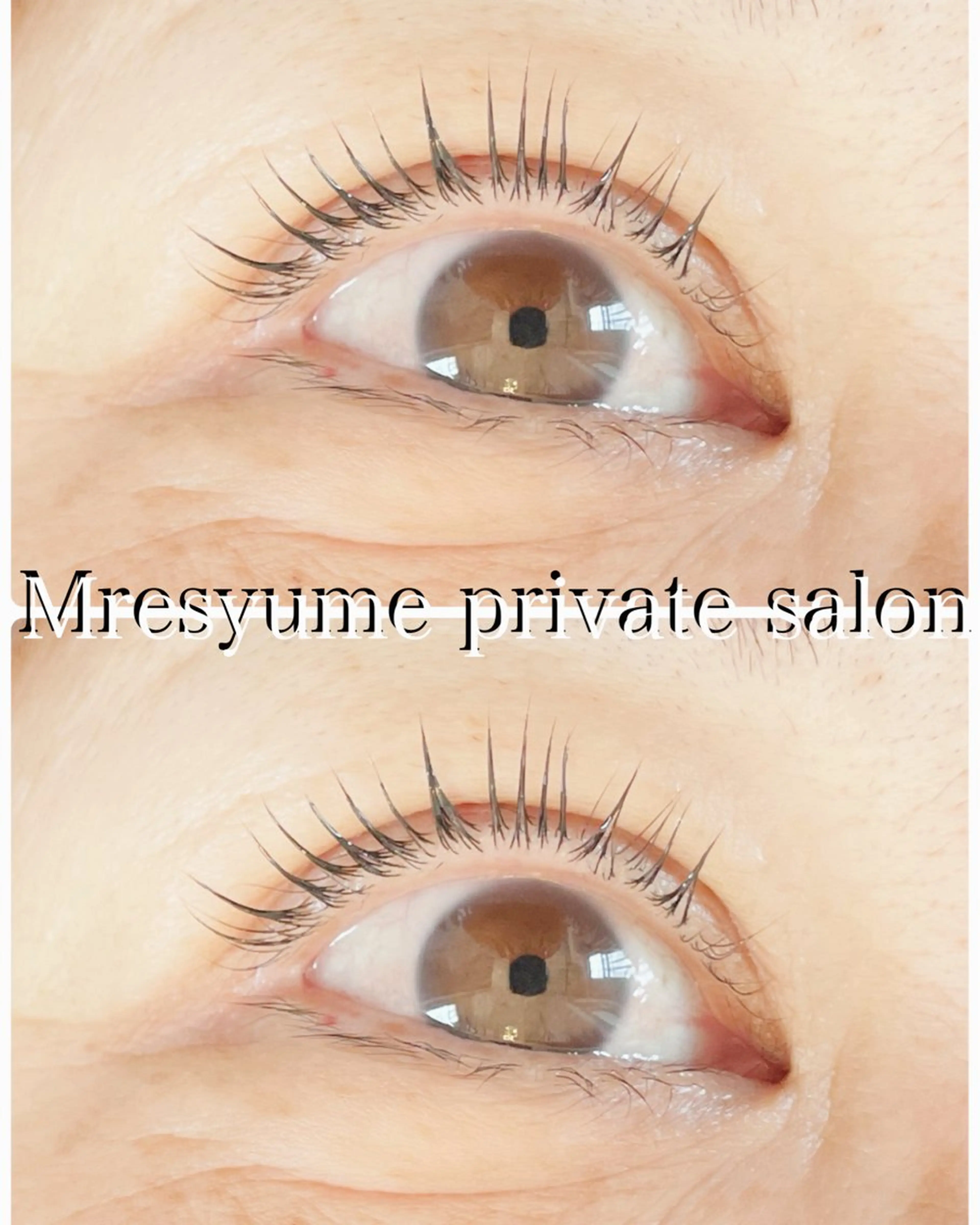 マツエク・マツパ マツパ Mresyume MAYUのマツエク・マツパデザイン