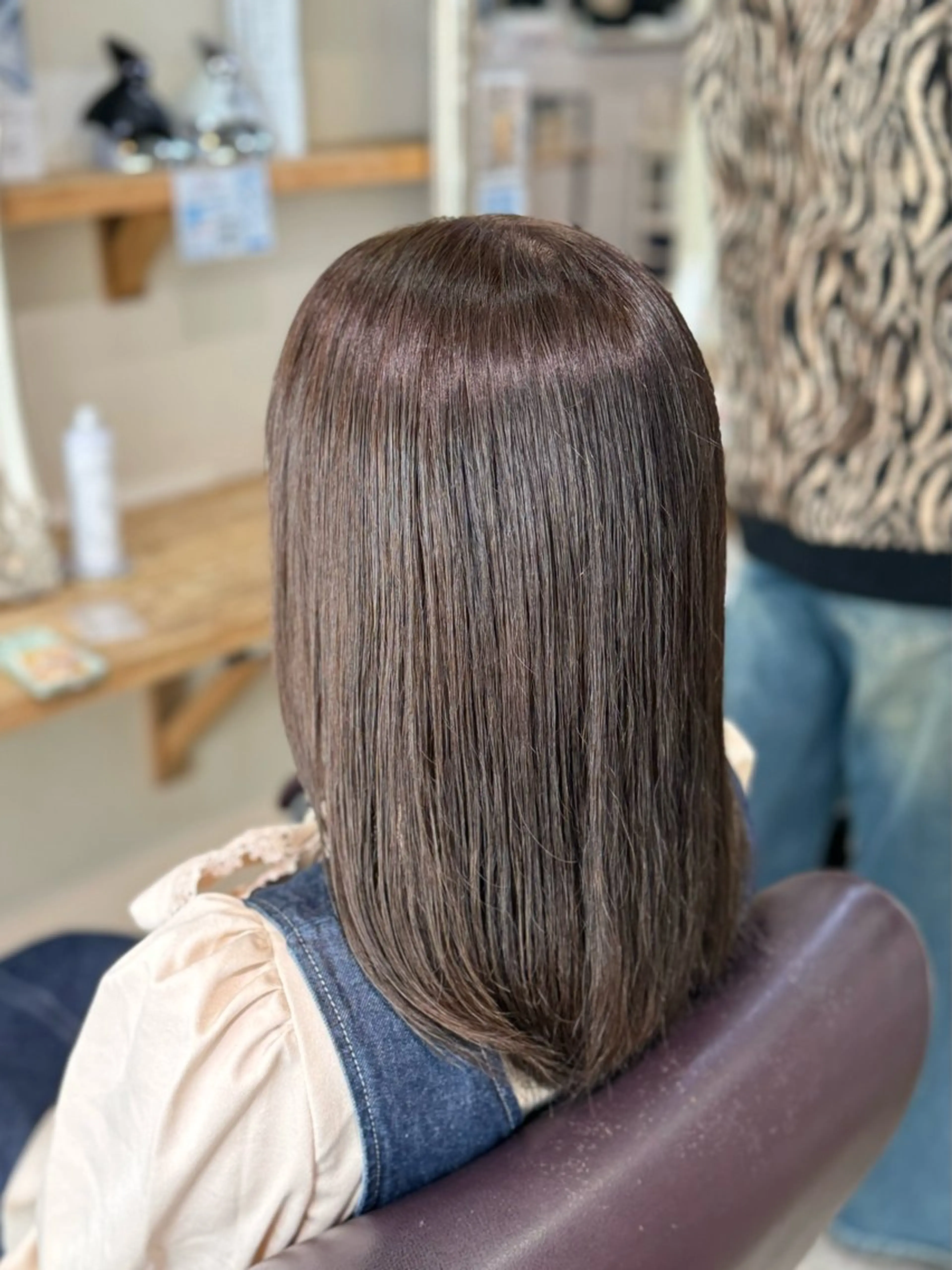 セミロング ヘアカラー ハイトーン/ネイル /ミウ 🌺❤︎のネイルデザイン