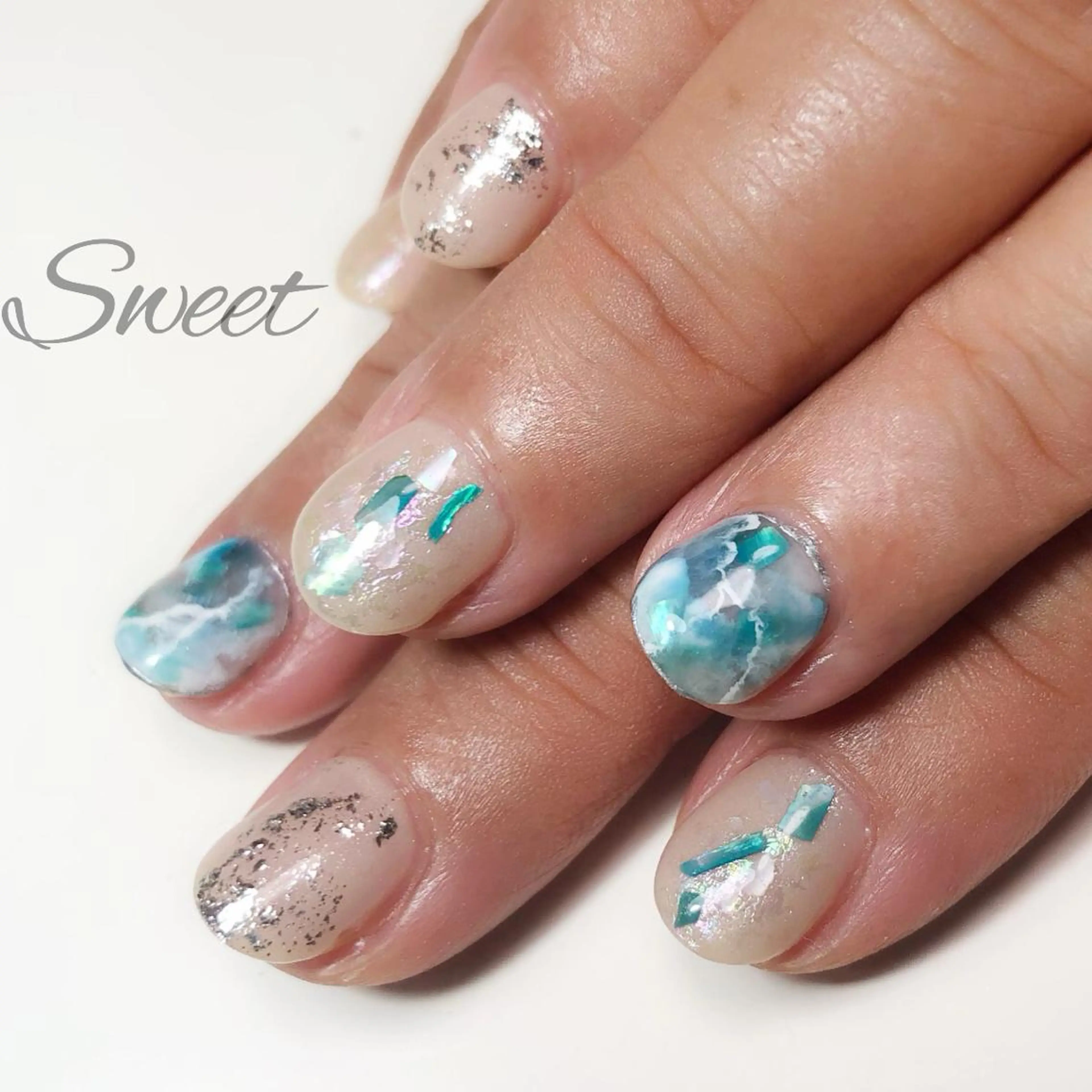 ネイル sweet 仲野陽子のネイルデザイン