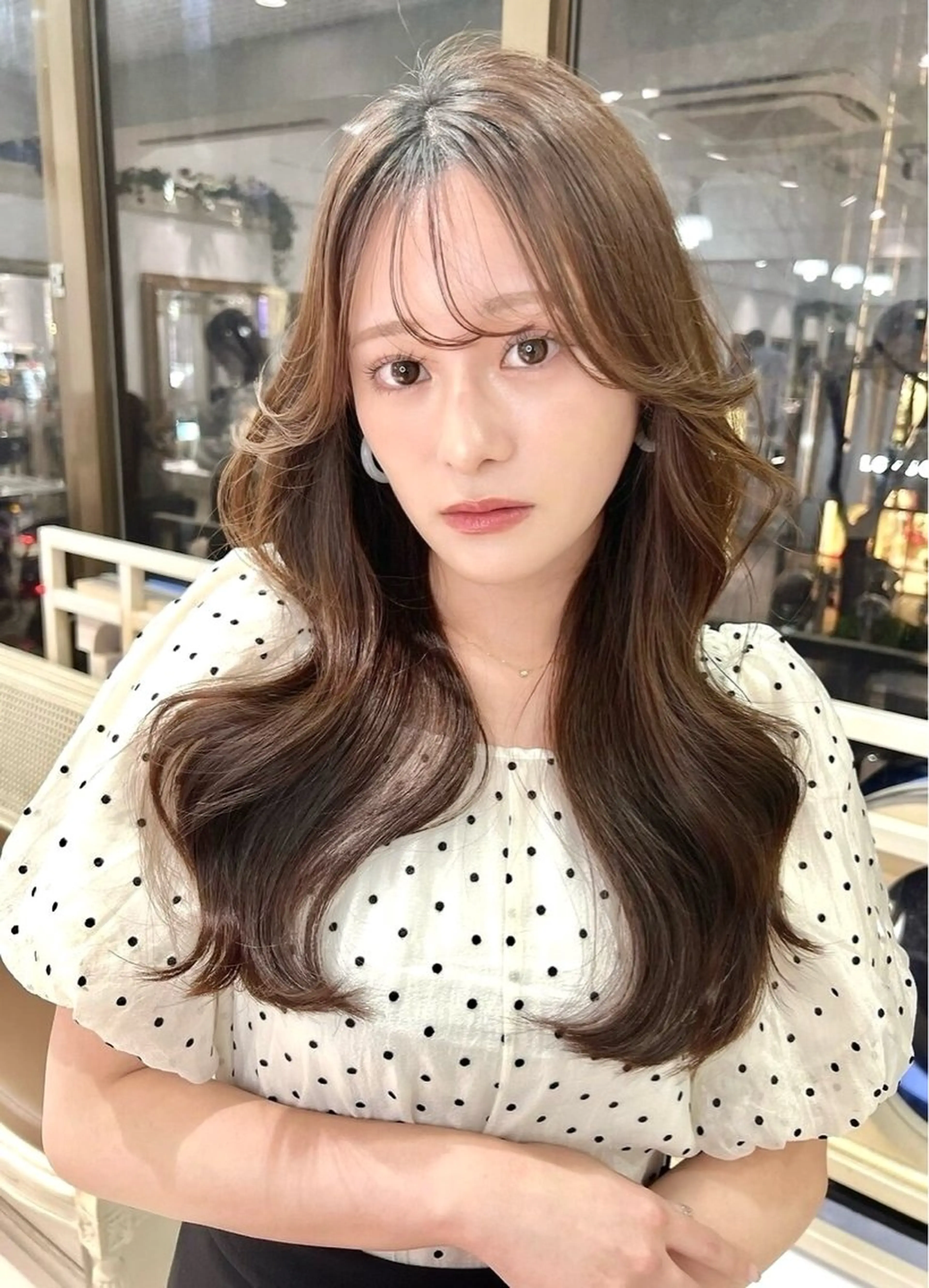 ロング 縮毛矯正⭐️ TAKAHIROのヘアスタイル