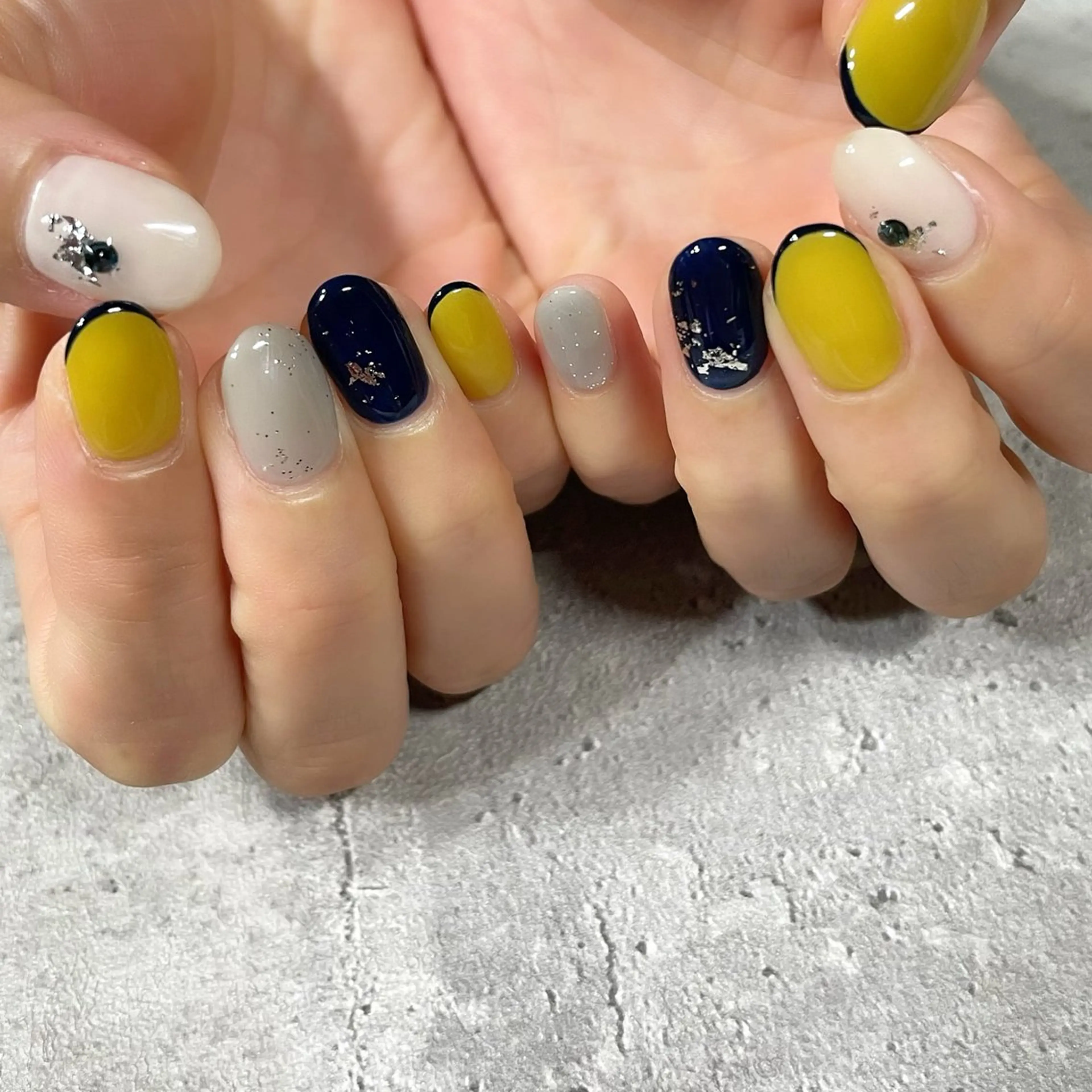 ネイル ジェルネイル シンプルネイル 東 千夏のネイルデザイン