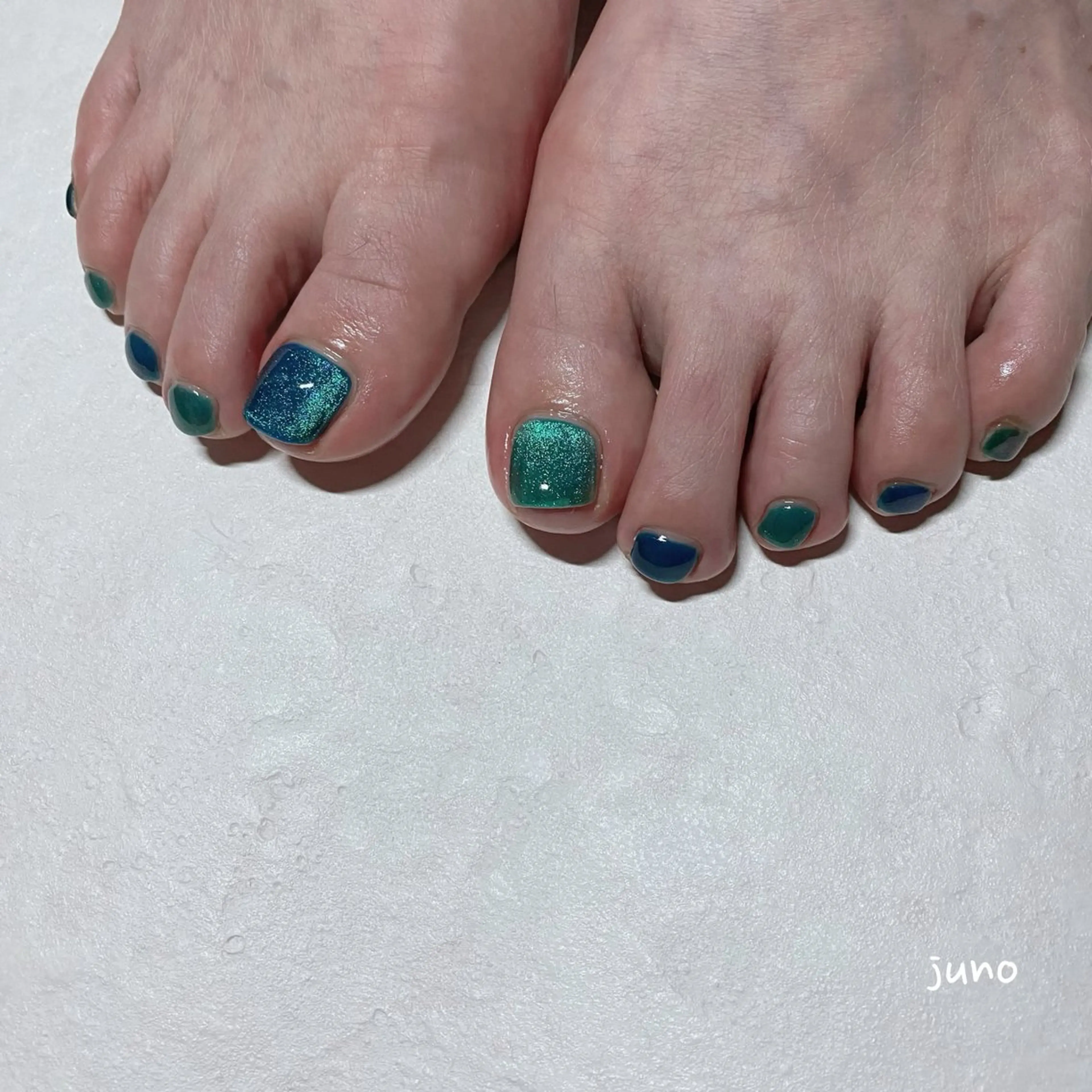 ネイル フットネイル マグネットネイル nail salon JUNO(ジュノ)のネイルデザイン