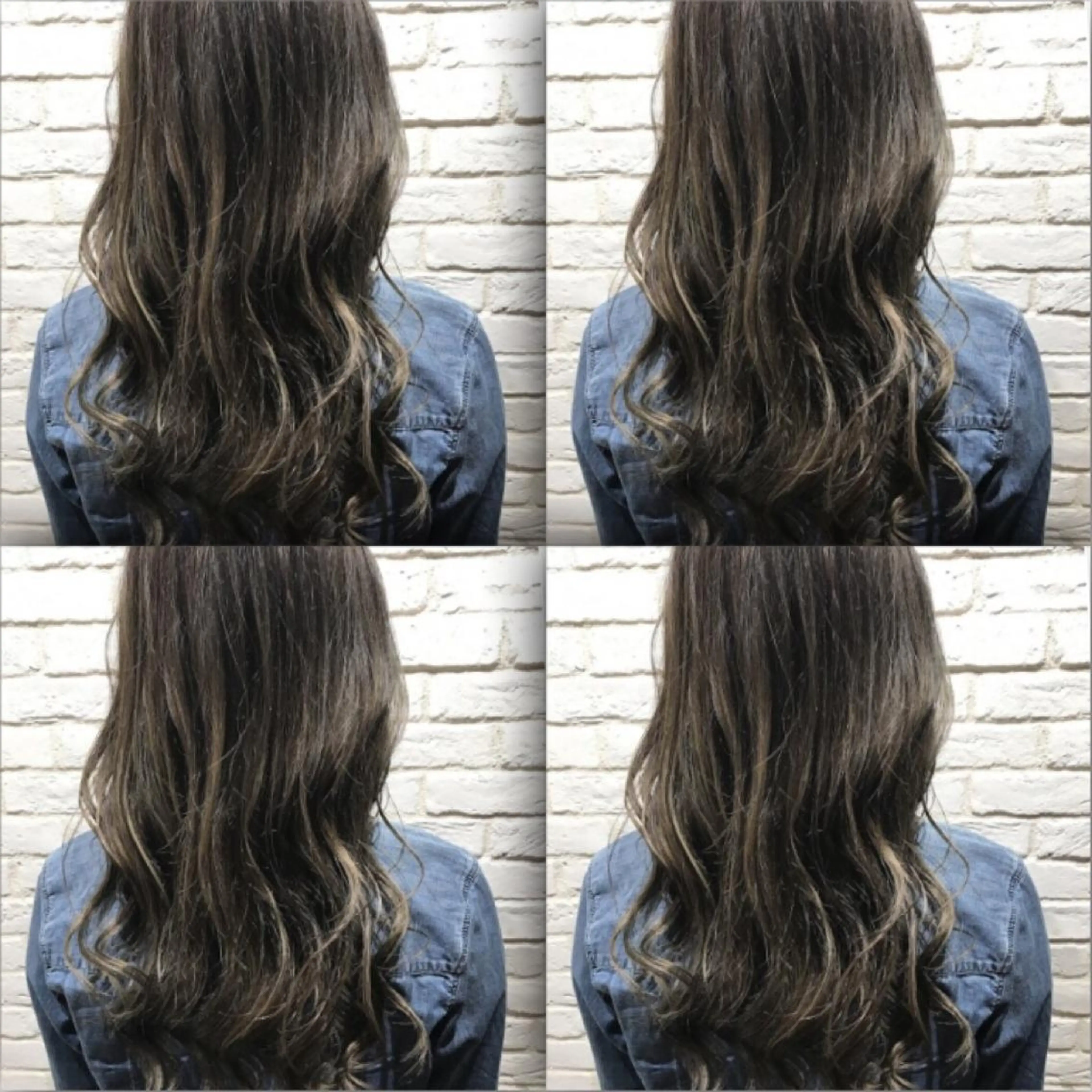 セミロング ハイライト カット ヘアカラー トリートメント トップスタイリスト 江口 稜亮のヘアスタイル