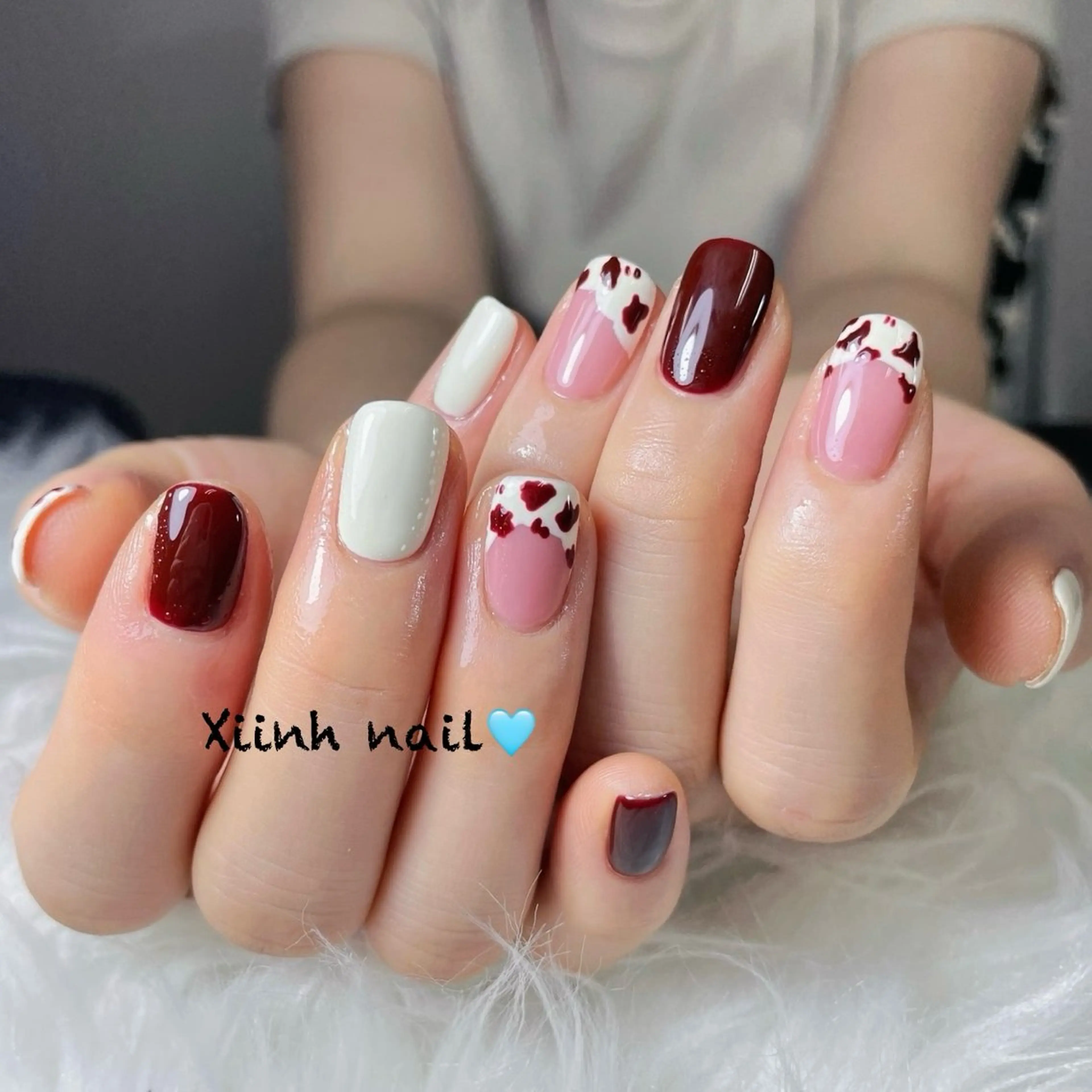 ネイル チークネイル 桜ネイル フットネイル ジェルネイル ハロウィン ハンドネイル XIINH NAIL SALONのネイルデザイン