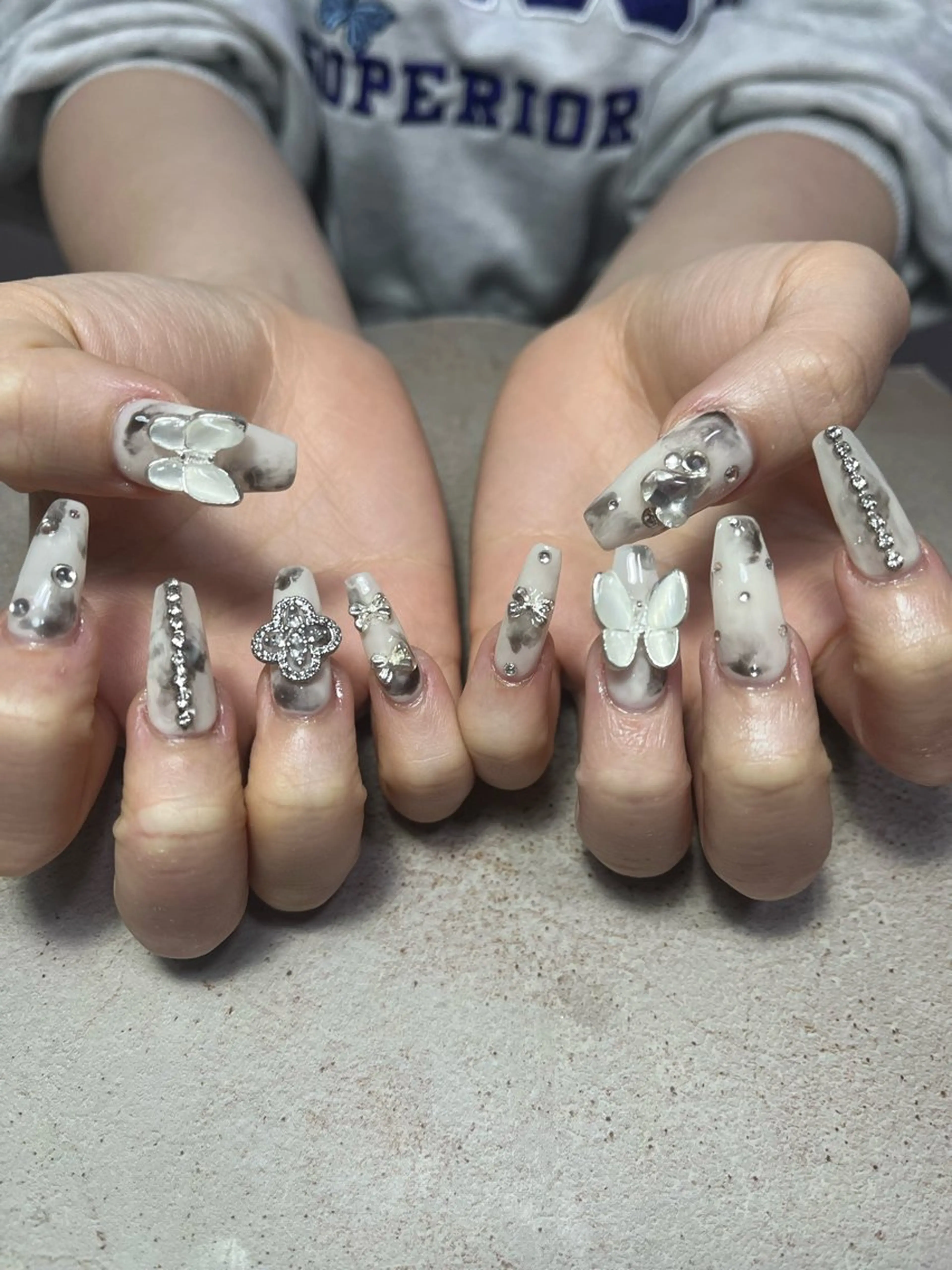 ネイル ハンドネイル goldgleams ちなのネイルデザイン