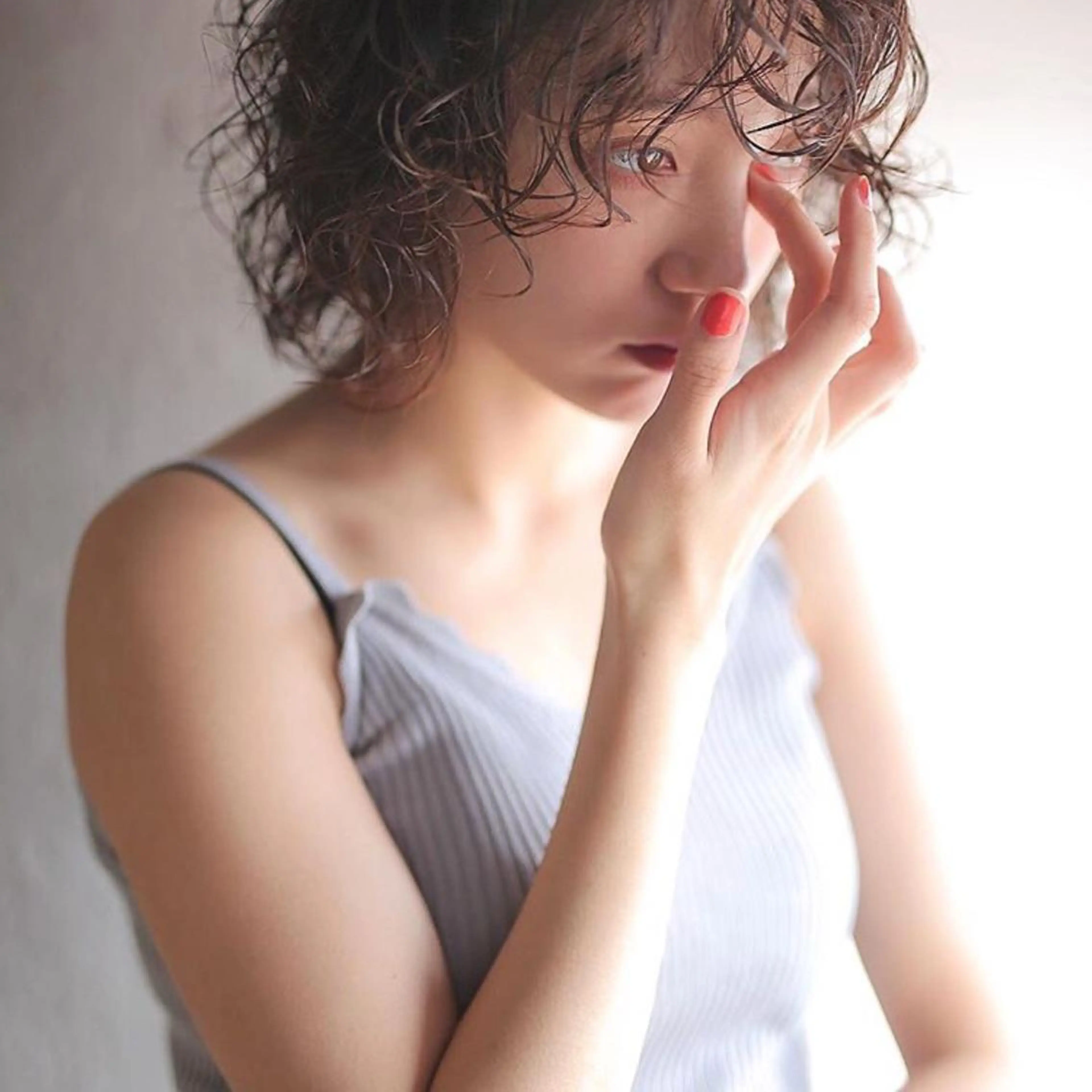 ショート パーマ カット パーマ トリートメント 下北沢 soiのヘアスタイル