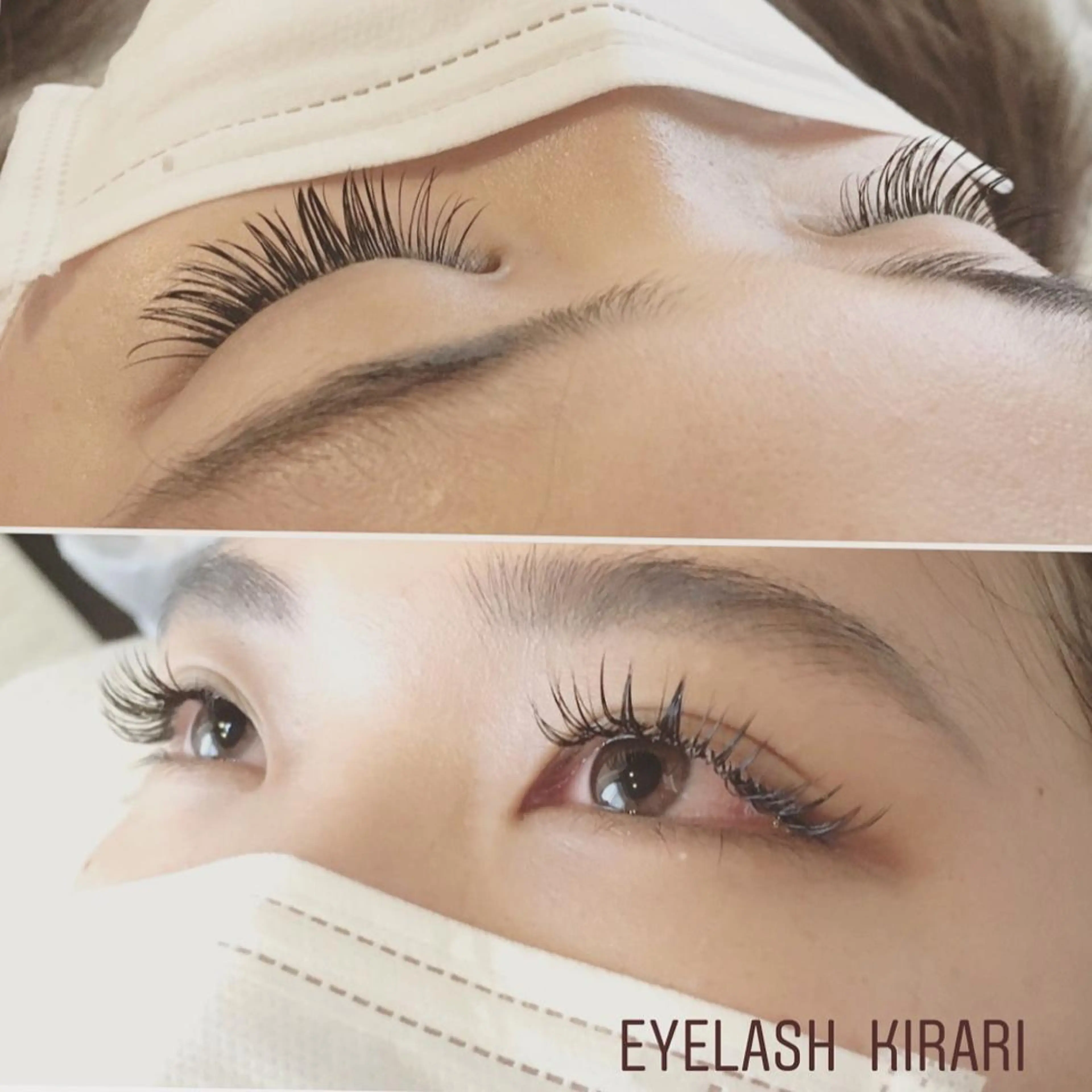 マツエク・マツパ 束感まつ毛 Cカール ナチュラル eyelash salon  kirari所属・岩間 優子のマツエク・マツパデザイン