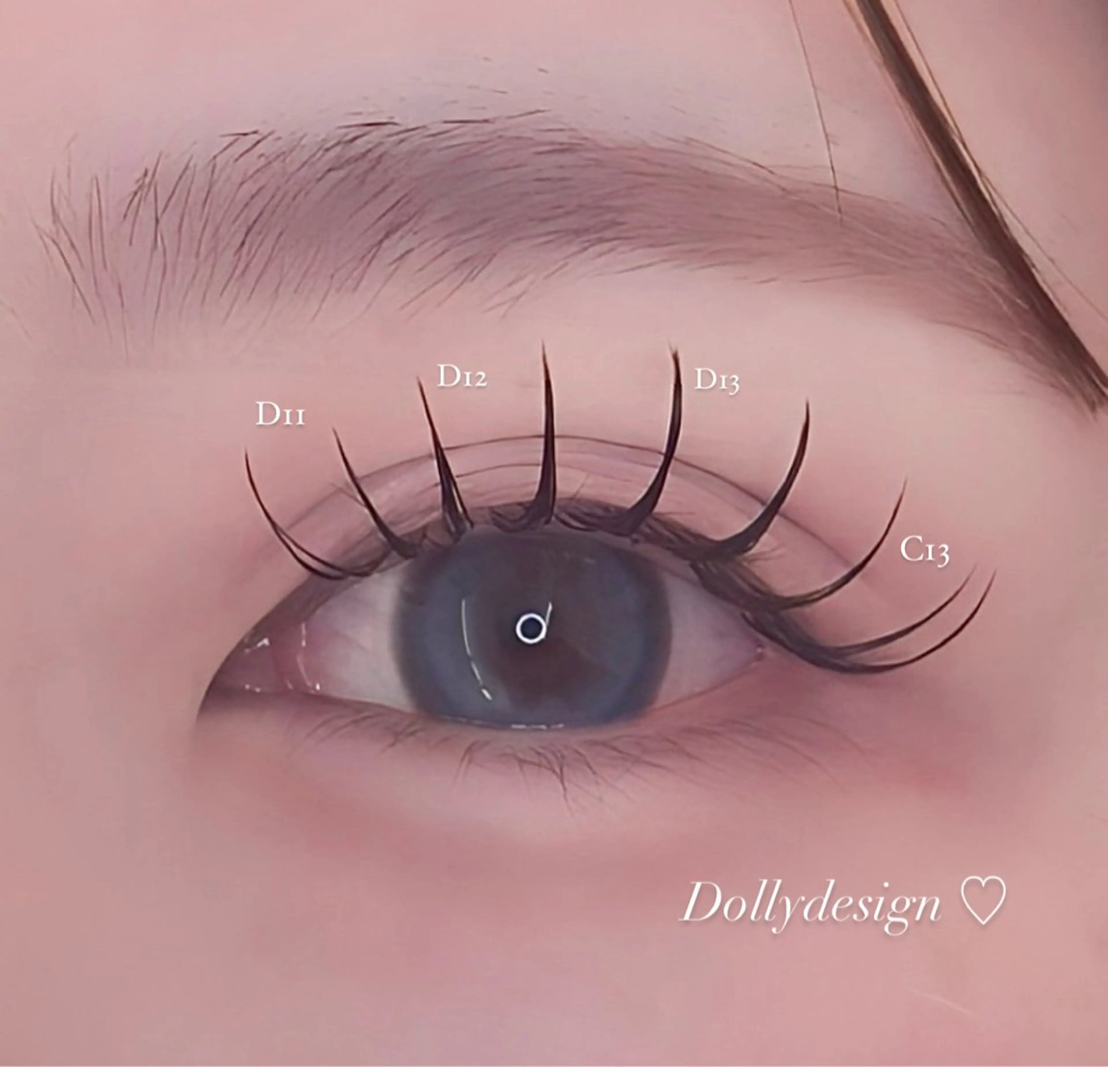 マツエク・マツパ マツエク fein.aoi🎀 🤍のマツエク・マツパデザイン