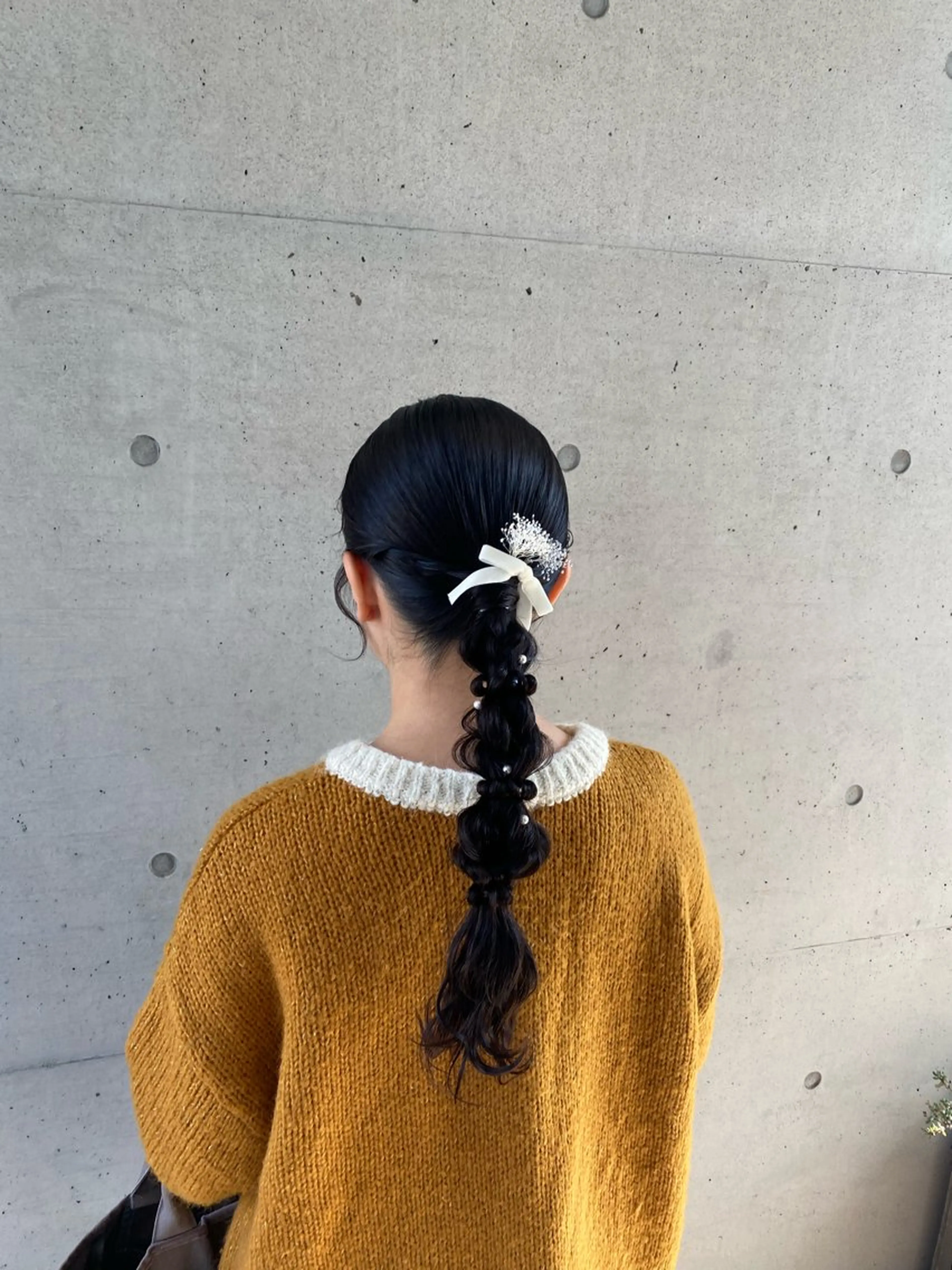 ロング ヘアアレンジ waku所属・豊橋/菜月/ブリーチ /艶カラーハイトーンのヘアスタイル