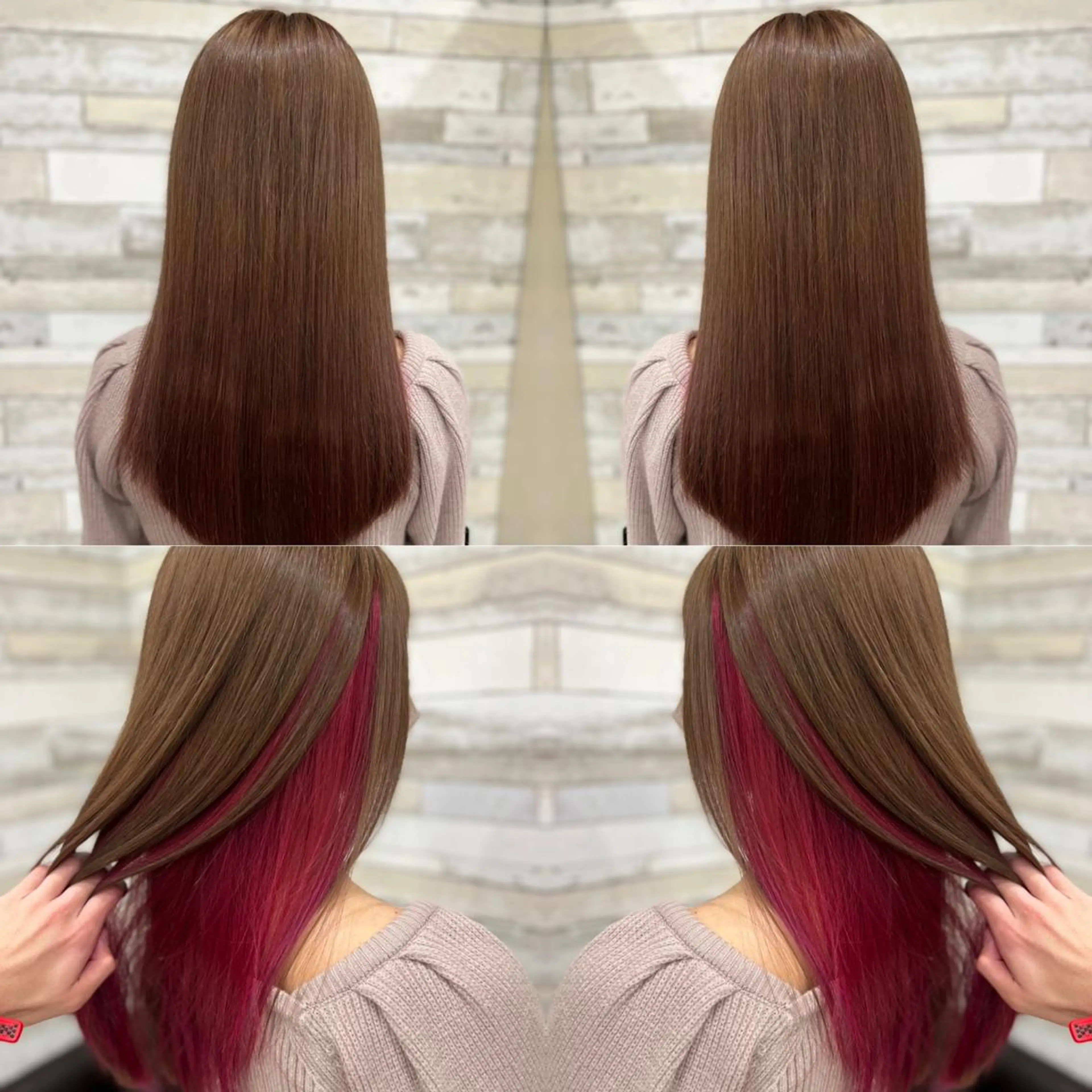 セミロング カラー ヘアカラー トリートメント "PEPPU "所属・🌈推し色派手髪 ハイトーンShinのヘアスタイル