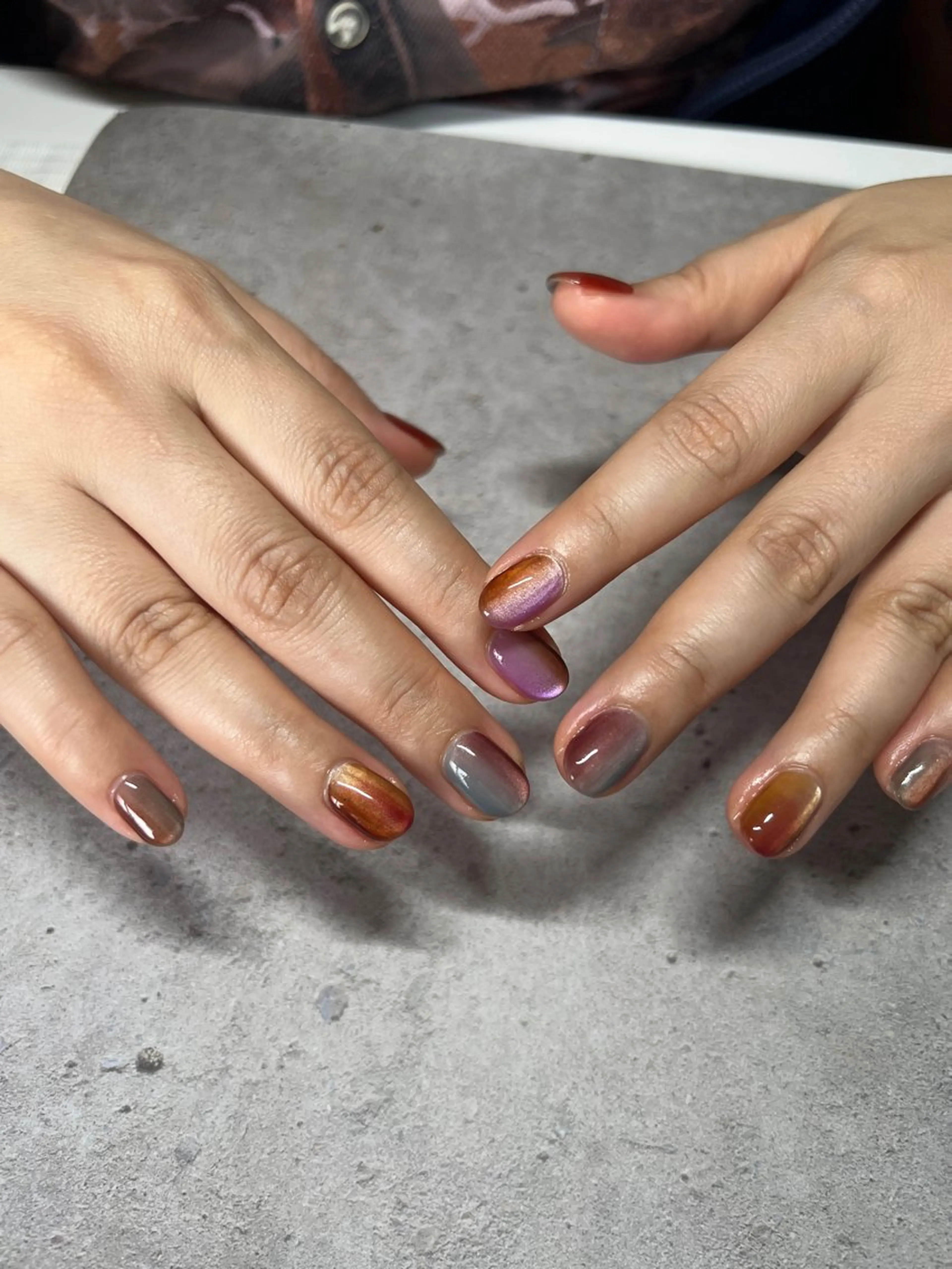 ネイル ハンドネイル ハンドケア Ri.nail オクマトモカのネイルデザイン