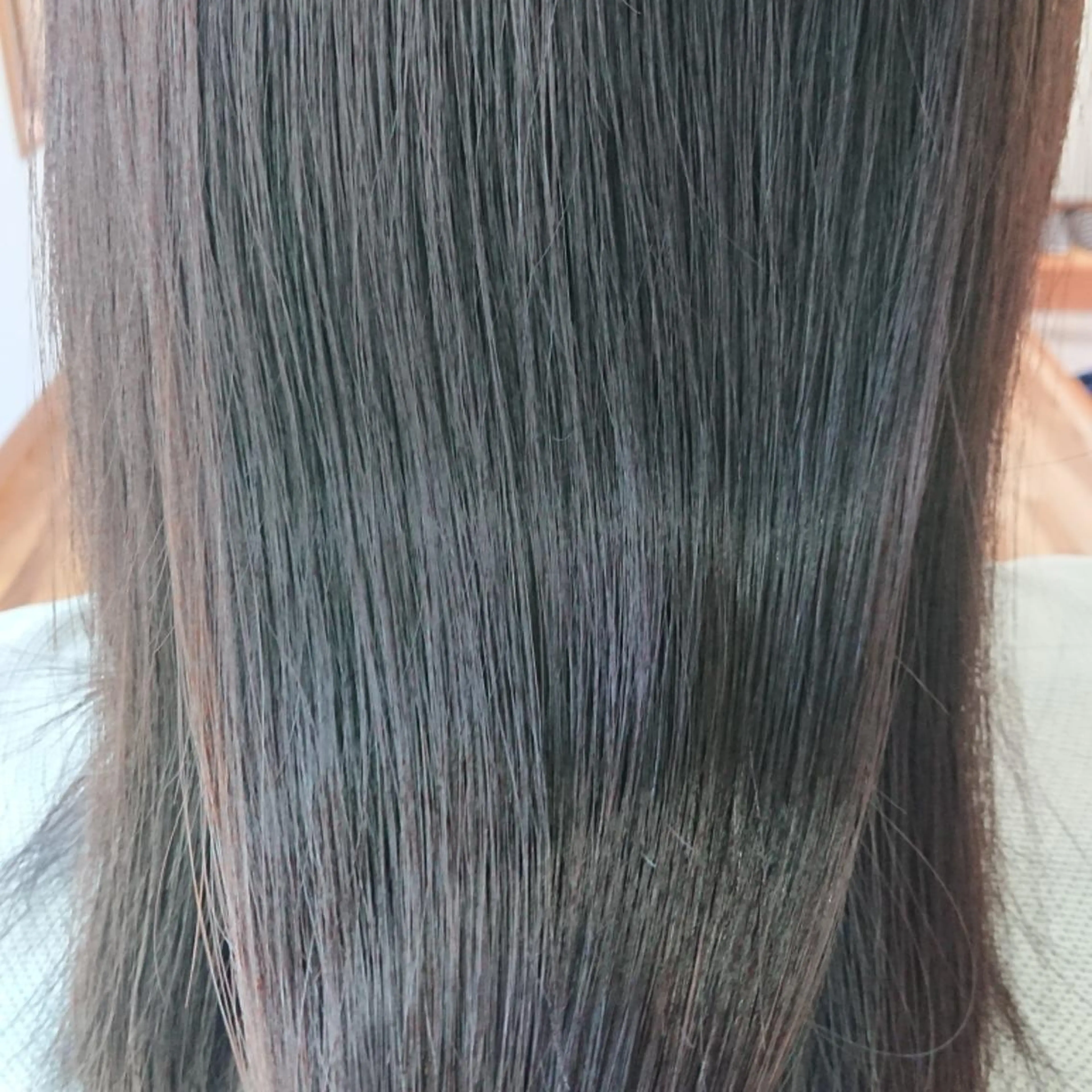 ミディアム 髪質改善 縮毛矯正 crea   芦田 武栄のヘアスタイル