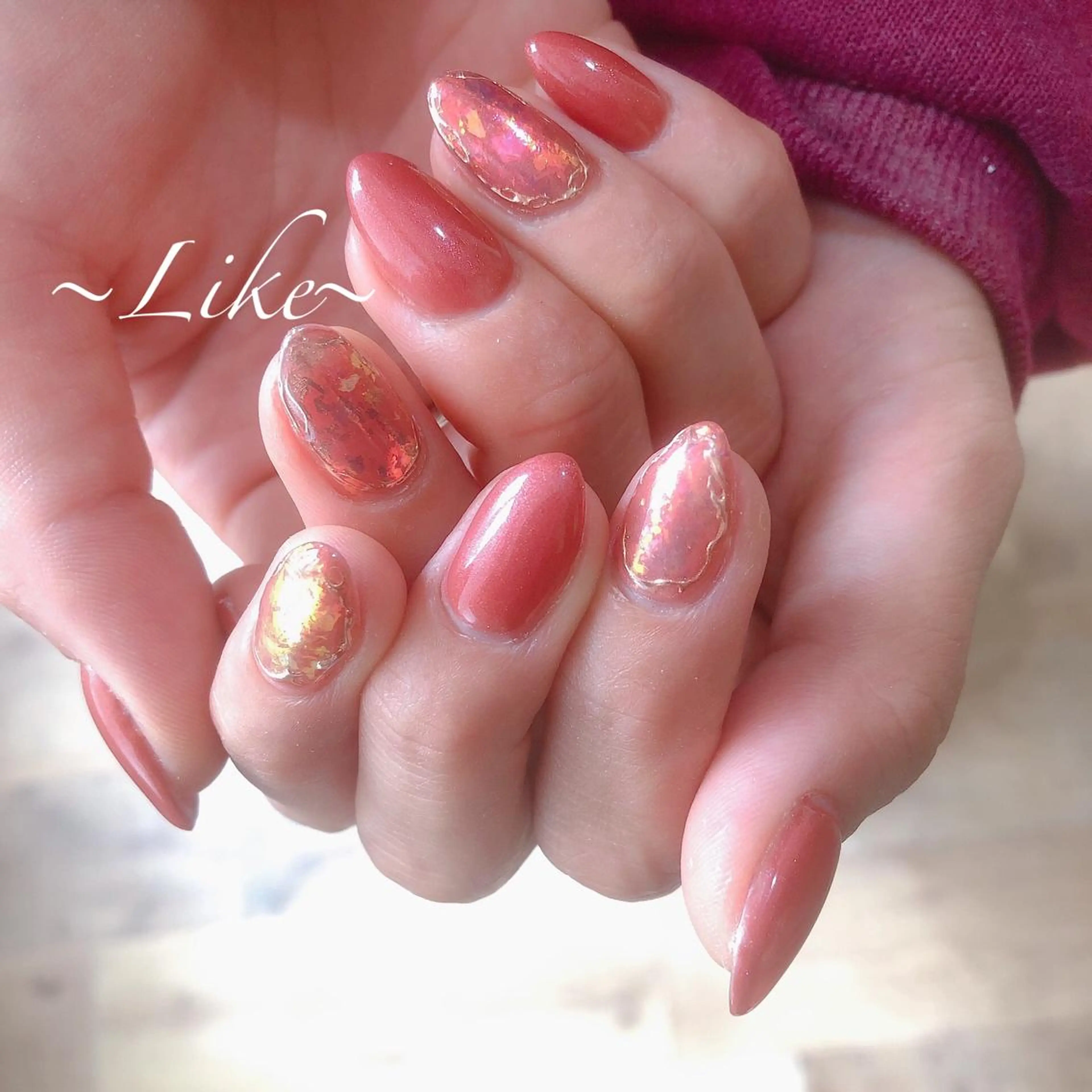 ネイル Likeモデル 募集中のネイルデザイン