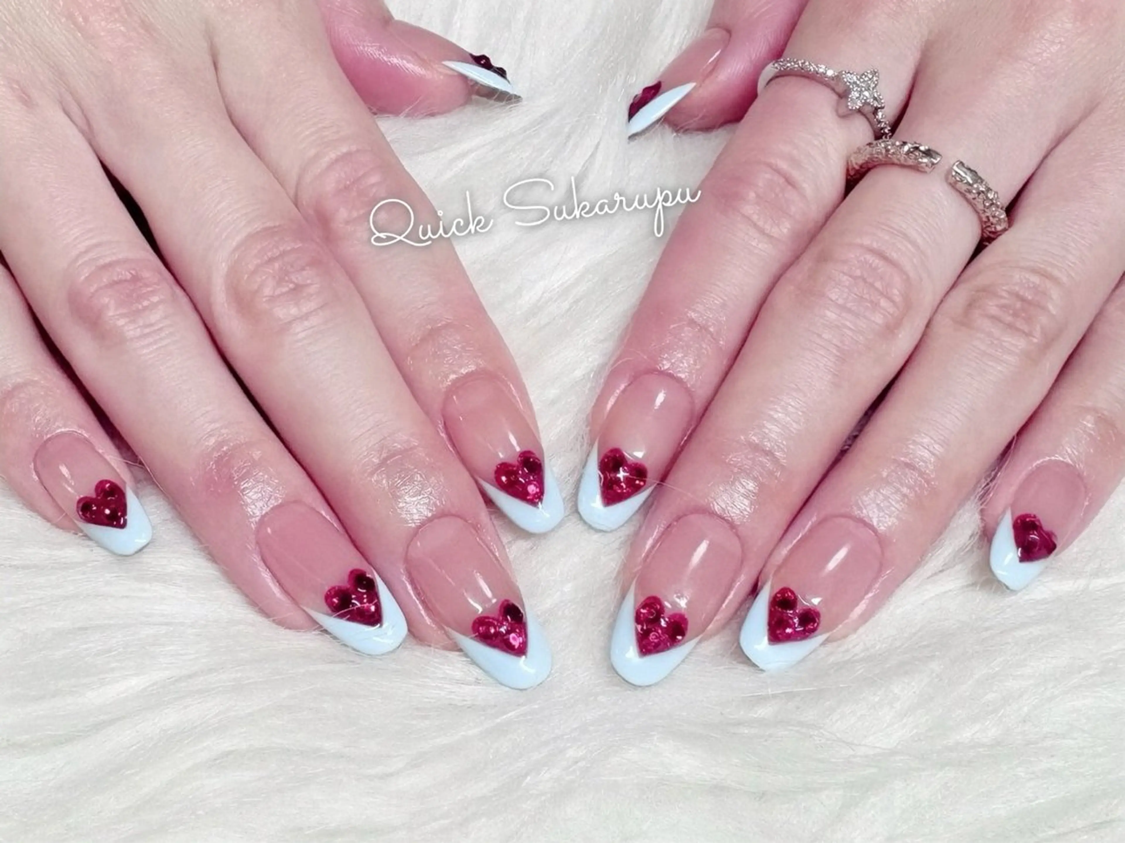 ネイル ハンドネイル Quick Sukarupu 新宿店所属・澤田 あれのネイルデザイン