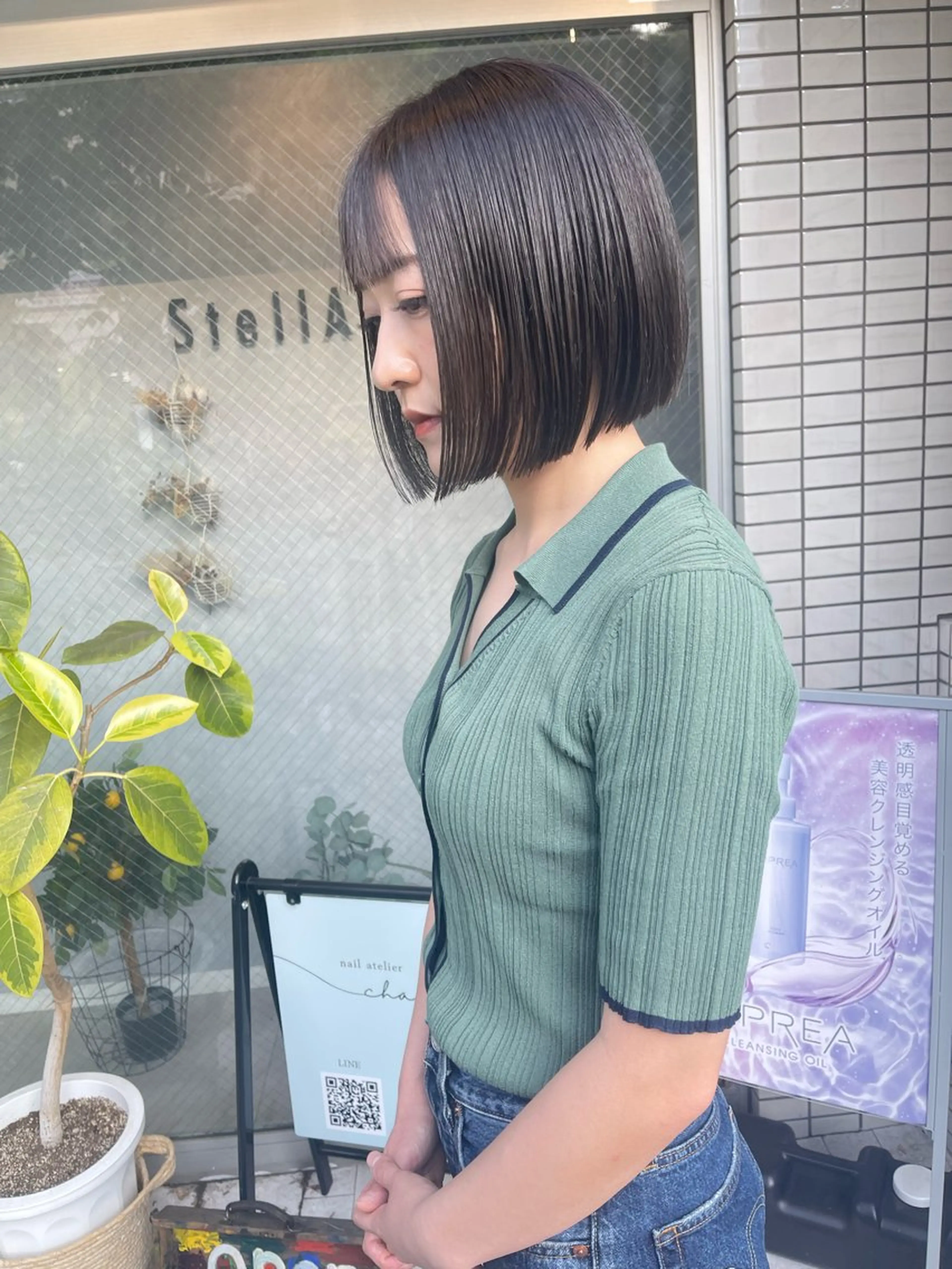 ショート カット StellA所属・アートディレクター ワダヒサノリのヘアスタイル